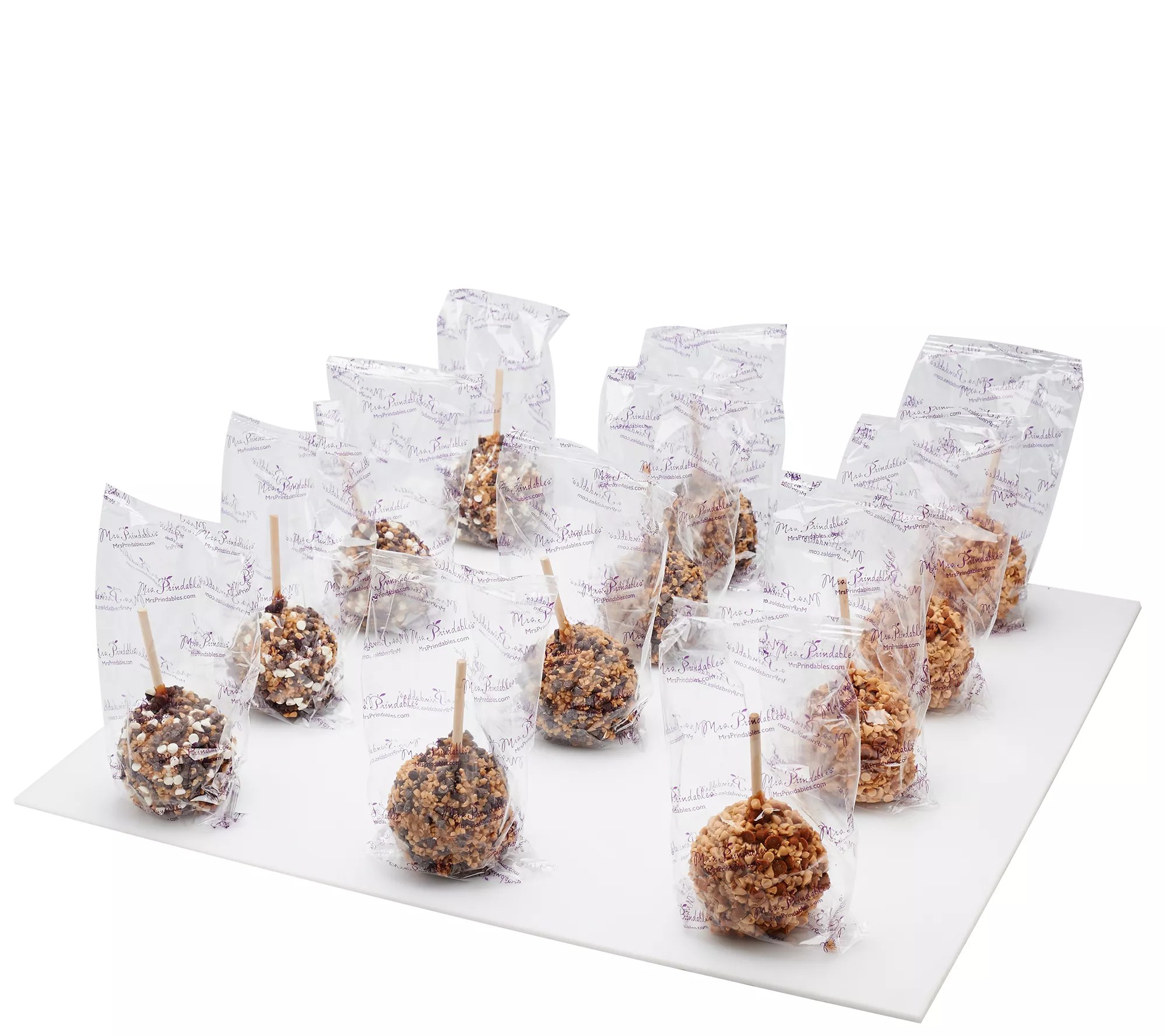 Mrs. Prindables 12Piece Toffee Lover's Caramel Apples