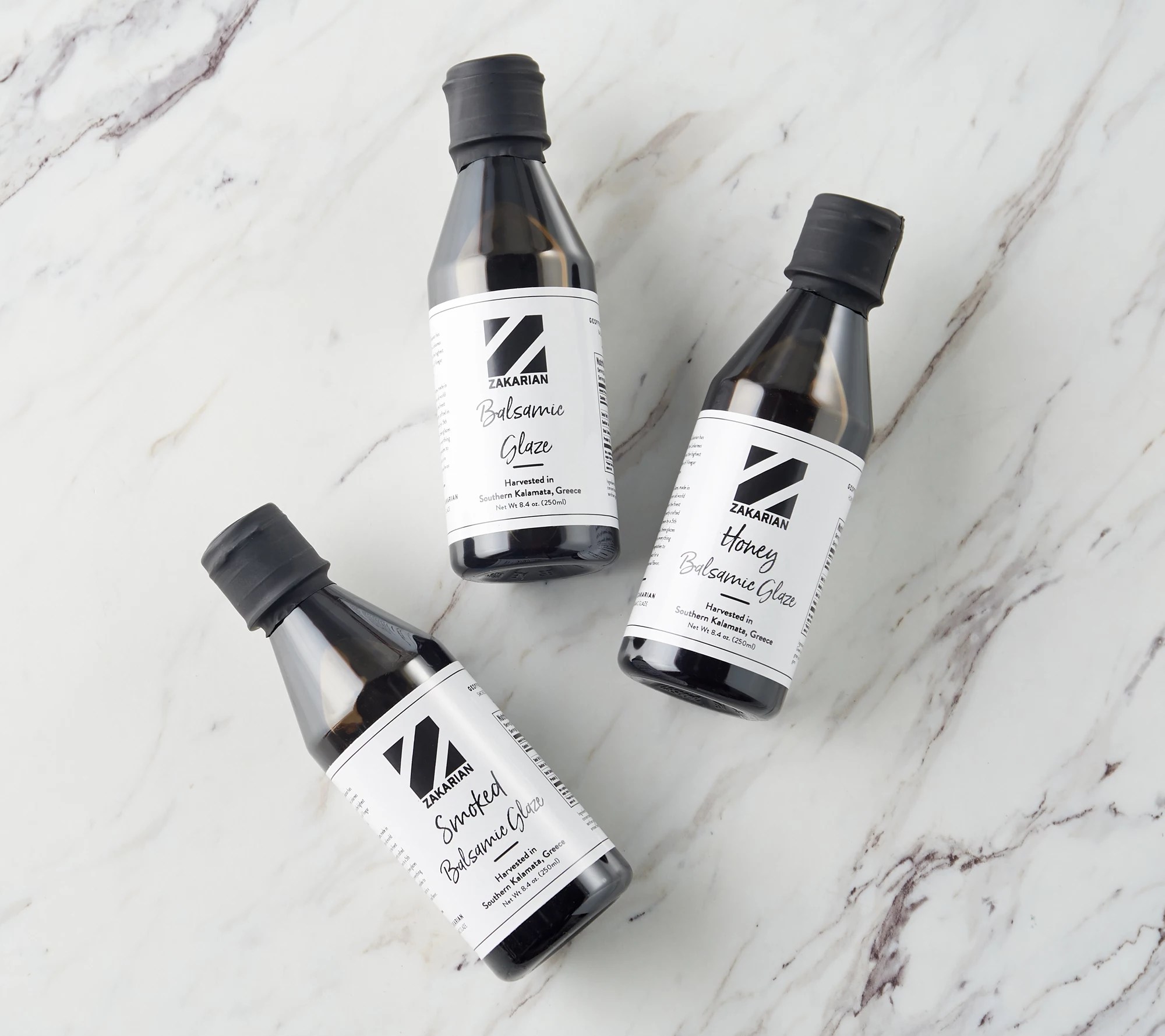 Geoffrey Zakarian Set of (3) 250ml Gourmet Balsamic Glazes