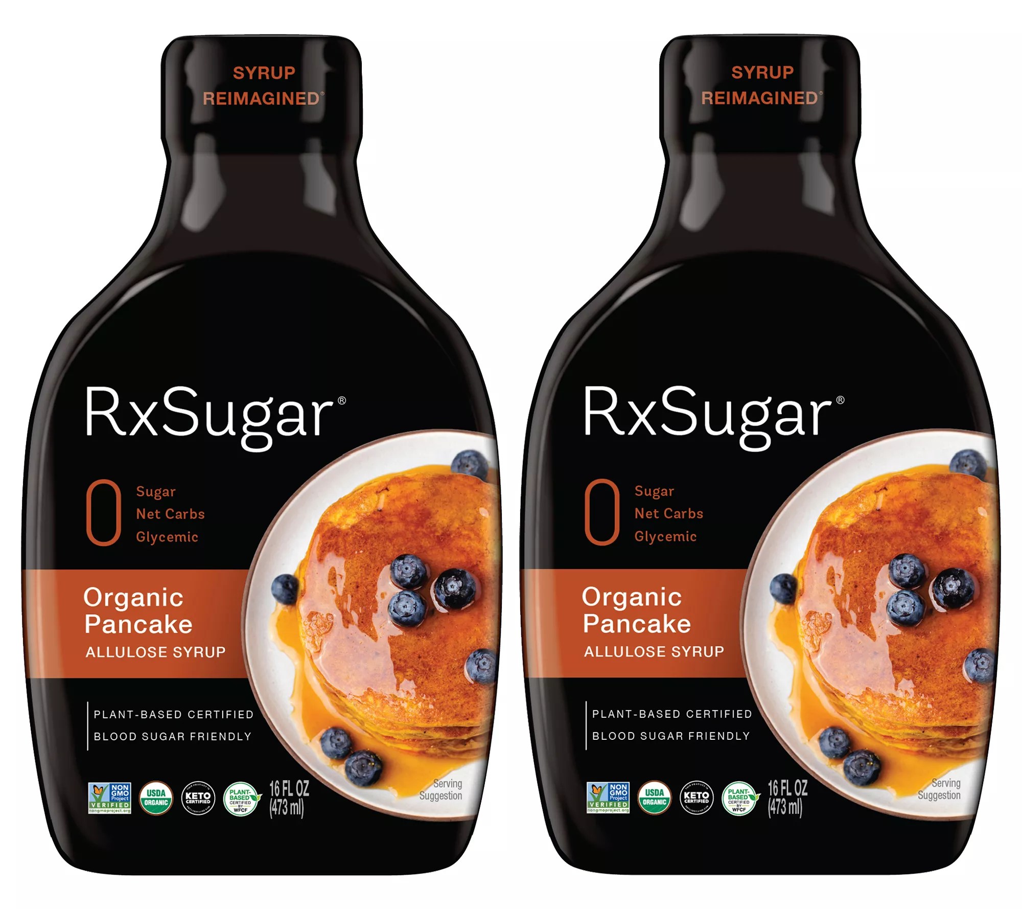 RxSugar 2Pack Maple Flavored Syrup
