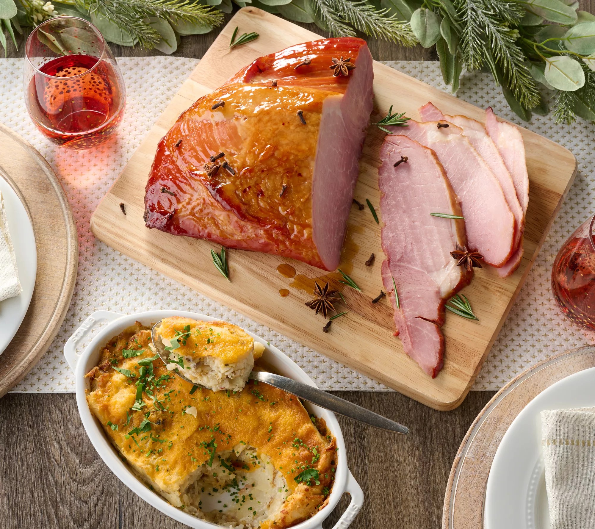 Kansas City Steak Co. 4.1lb Boneless Ham & Casserole