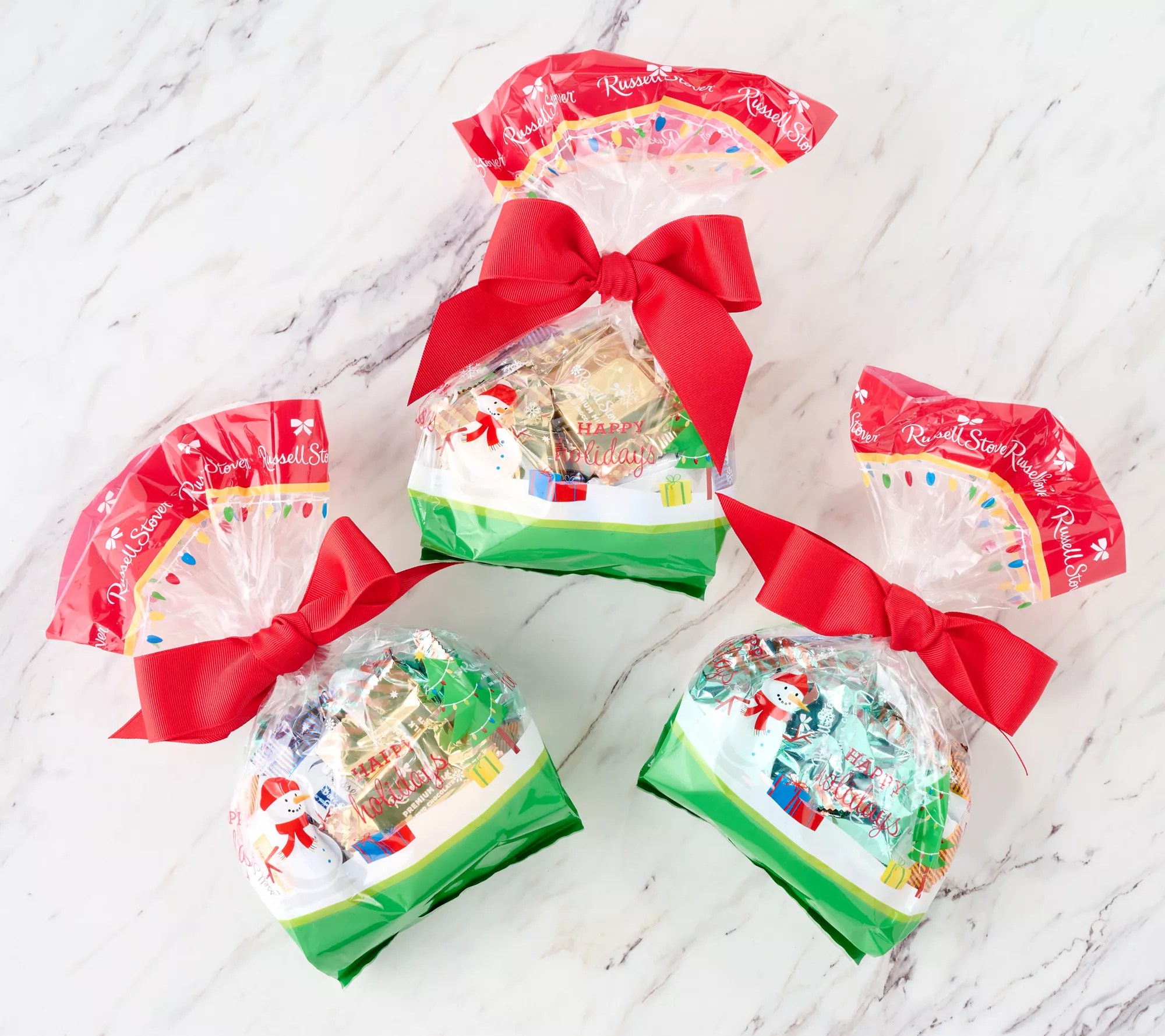 Russell Stover (3) Bags Individually Wrapped Holiday