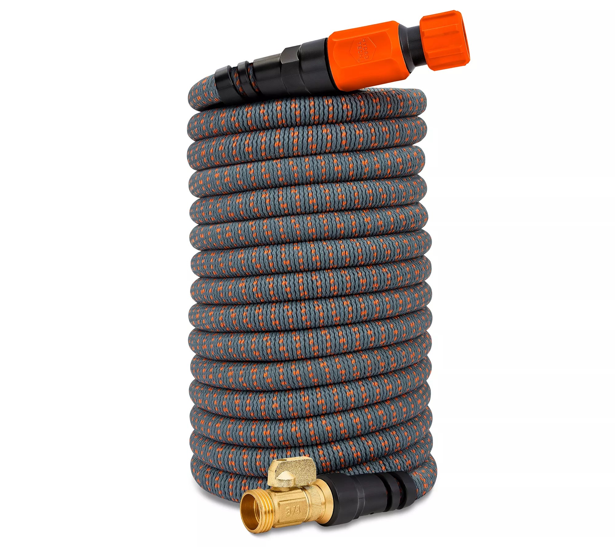 HydroTech 75' Expandable Lightweight Garden Hose w/ Force Control