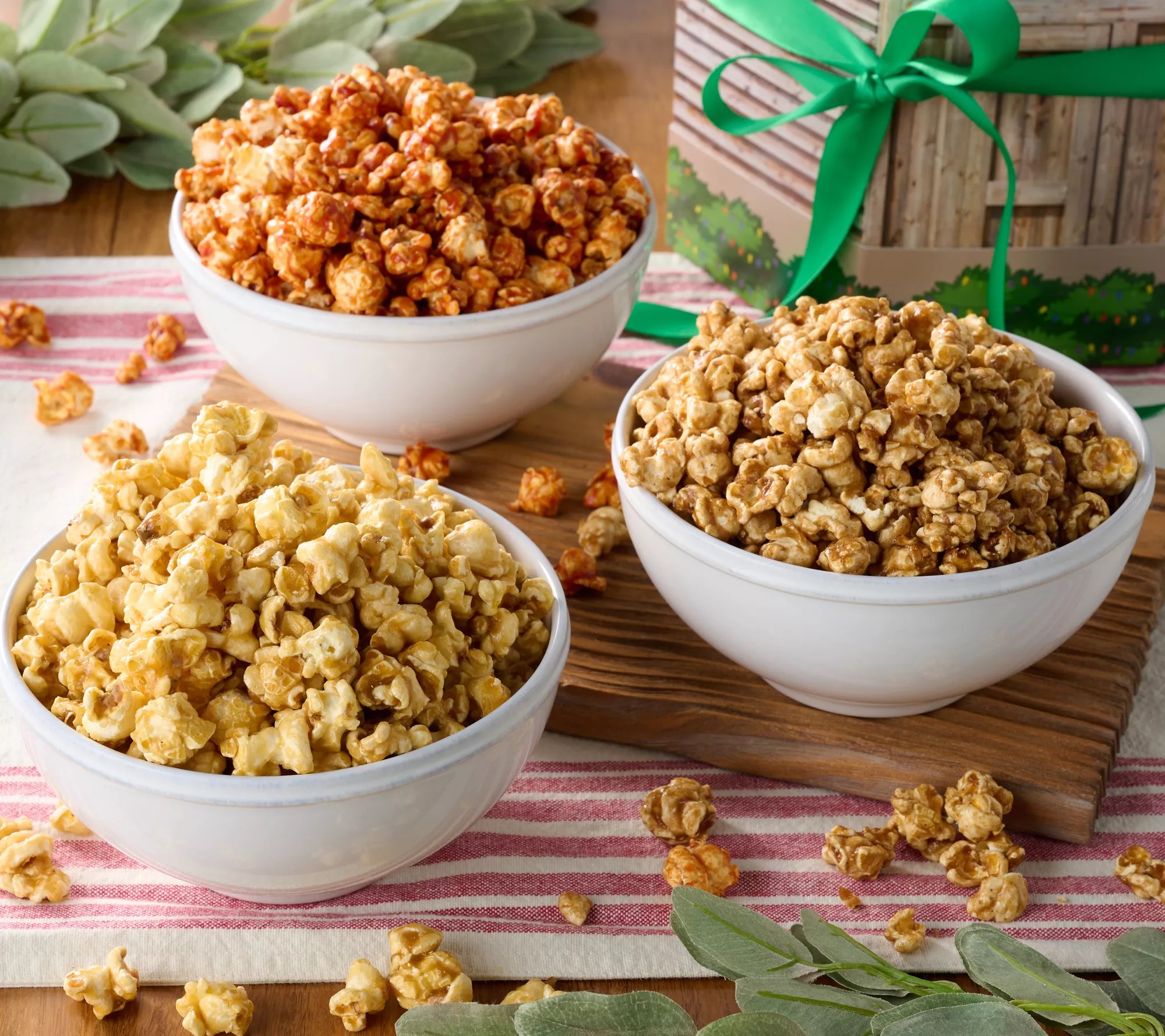 Farmer Jon's 3 Pack Gourmet Popped Popcorn in Gift Boxes