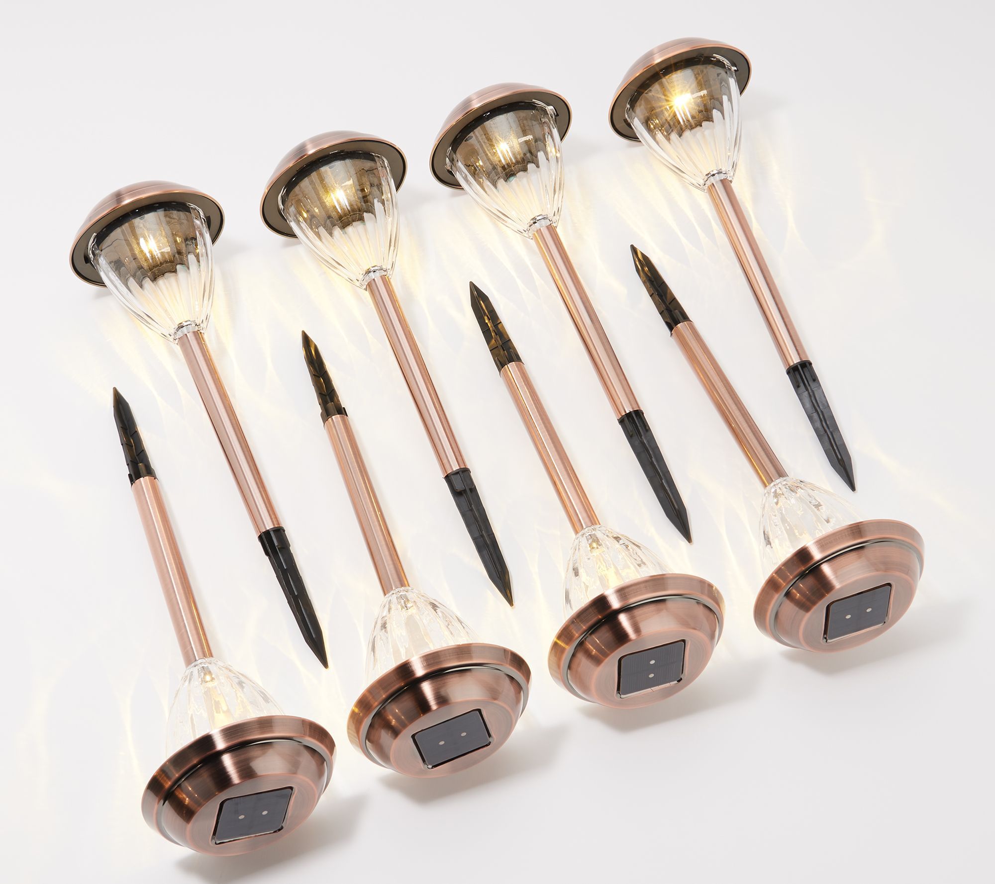 Garden Reflections 8Piece Solar Pathway Lights