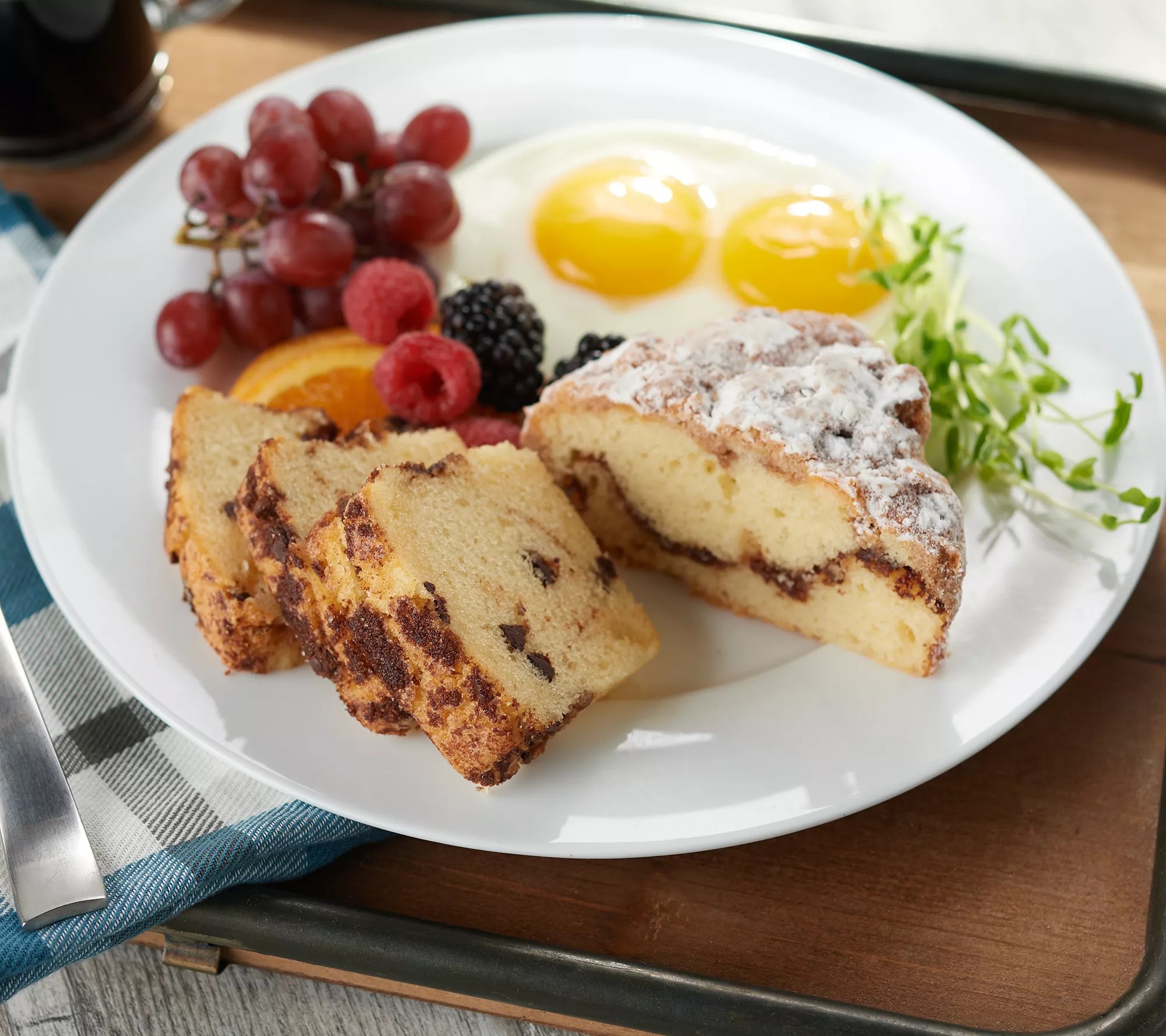 Jimmy The Baker (12) Sour Cream Loaves or Cinnamon Crumb Cakes