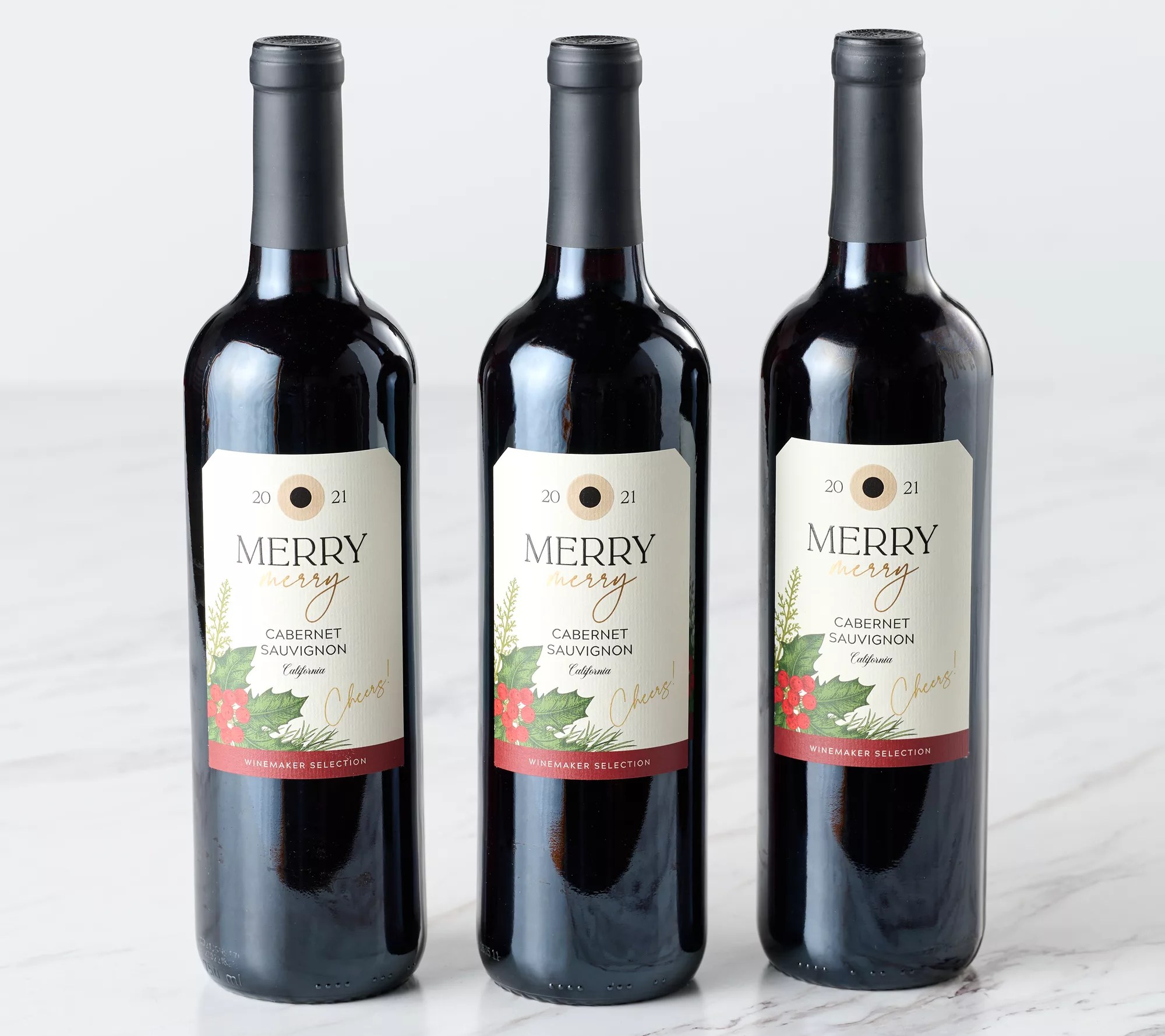 Vintage Wine Estates 3 Bottle Merry Merry Holiday Wine Set