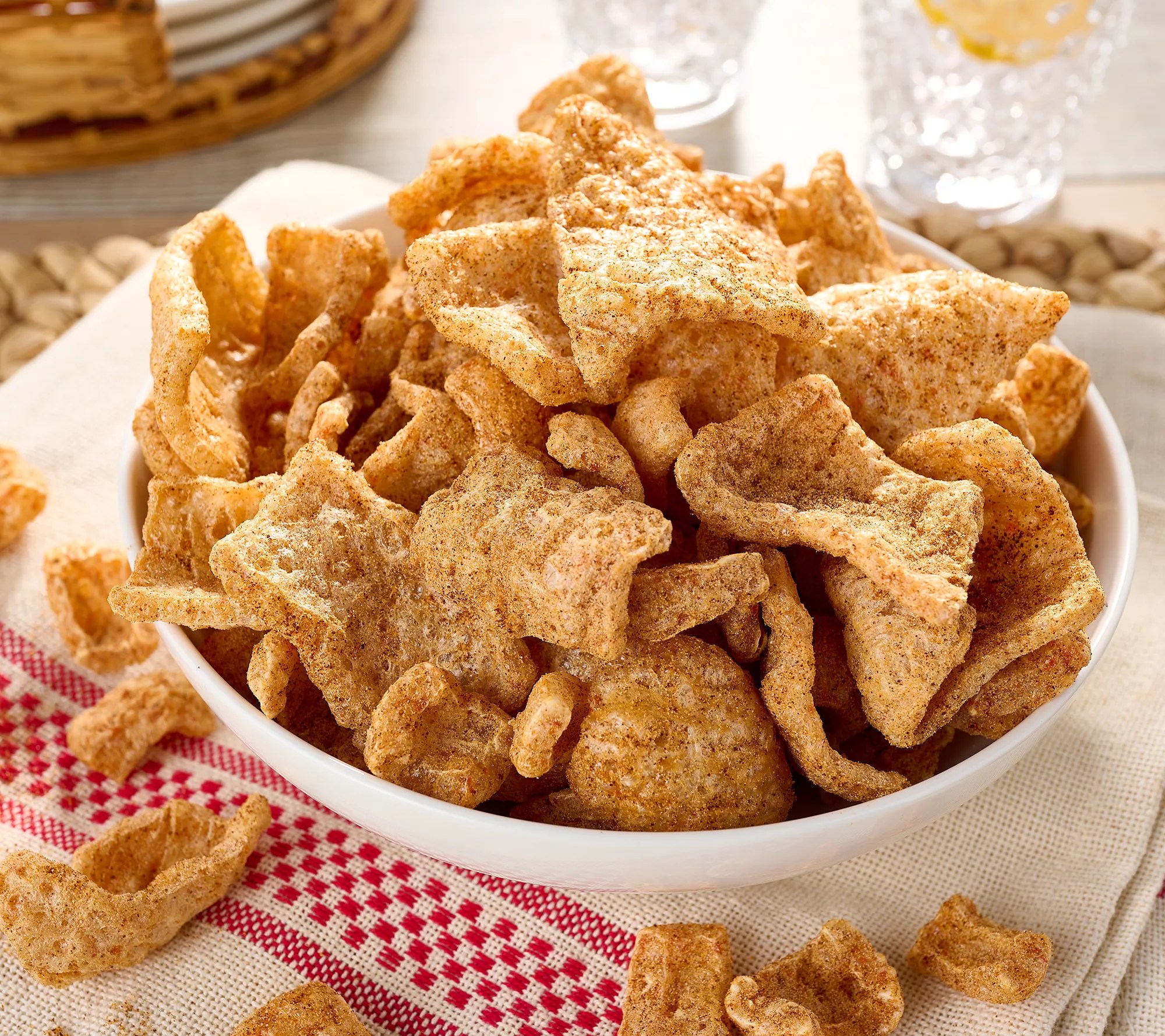 Corky's BBQ 12 Count Bags BBQ Seasoned Pork Rinds