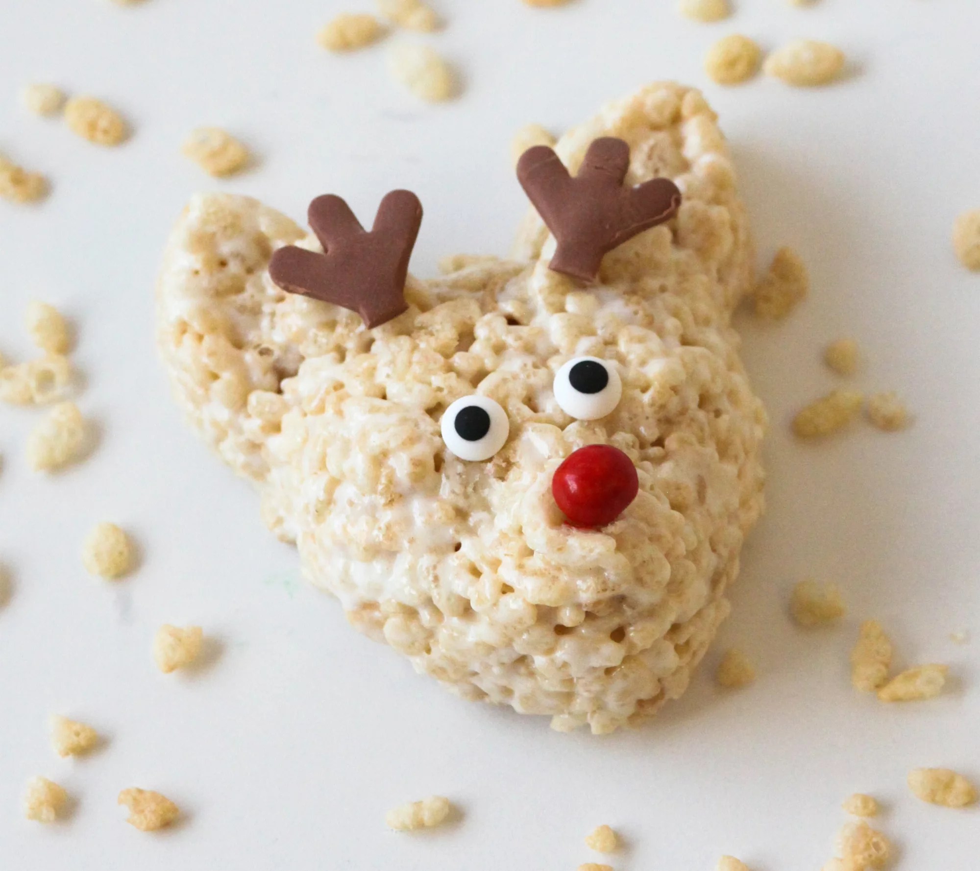 SH 12/4 Creative Crispies 6pc Christmas Reindeer Treats