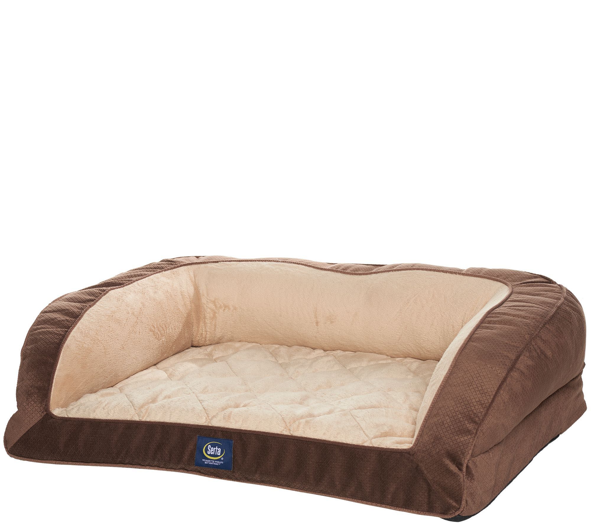 Serta Bolster Dog Bed Large Serta Pet Beds Shop Now Nvm Petnvm Pet