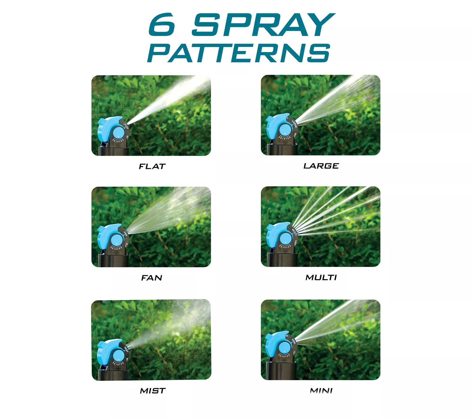 Aqua Joe 51" 360Degree Tripod Mister & Sprinkler with 6Spray Pattern