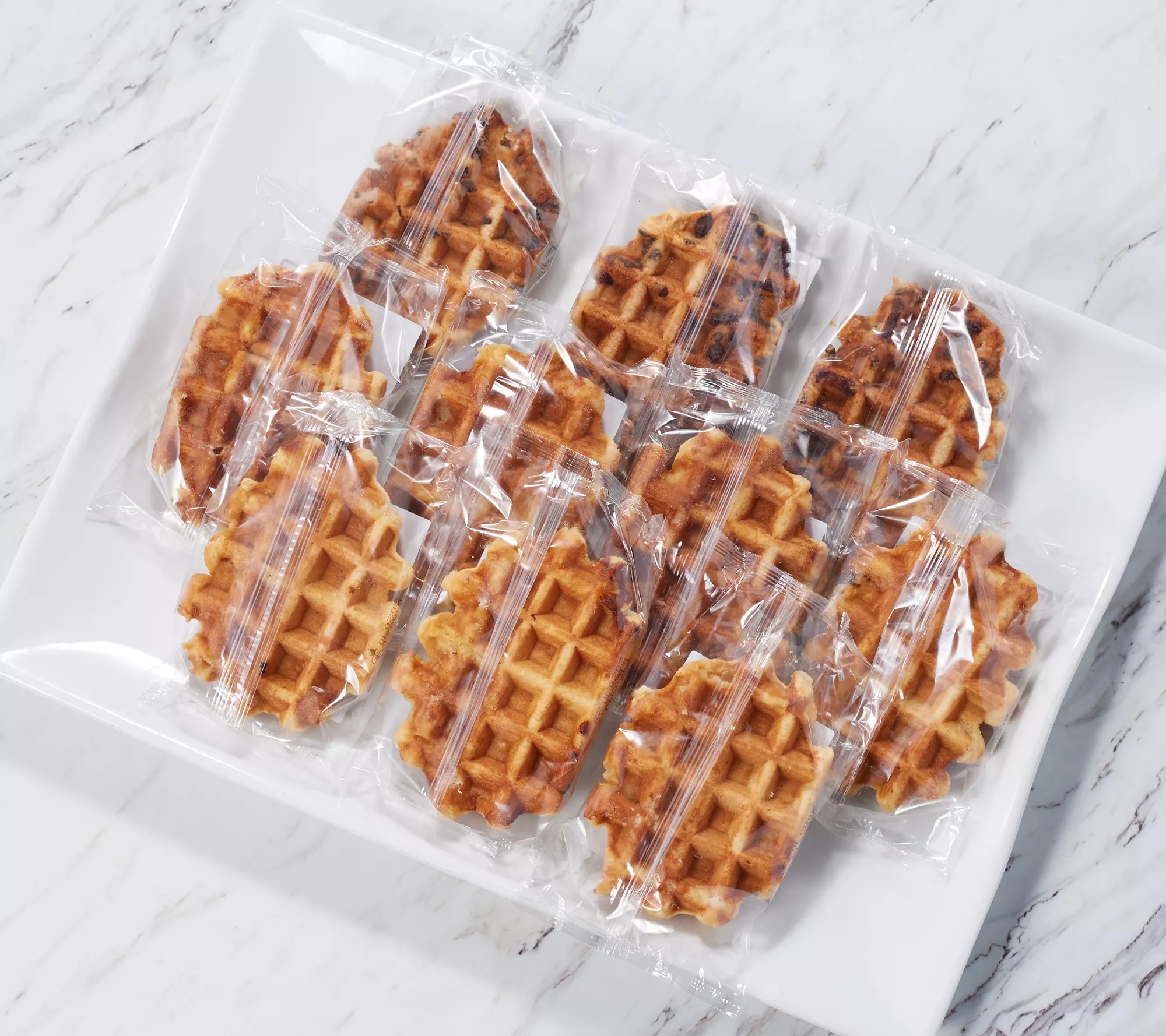 Mountain Waffle Co (10) Assorted Liege Belgian Waffles