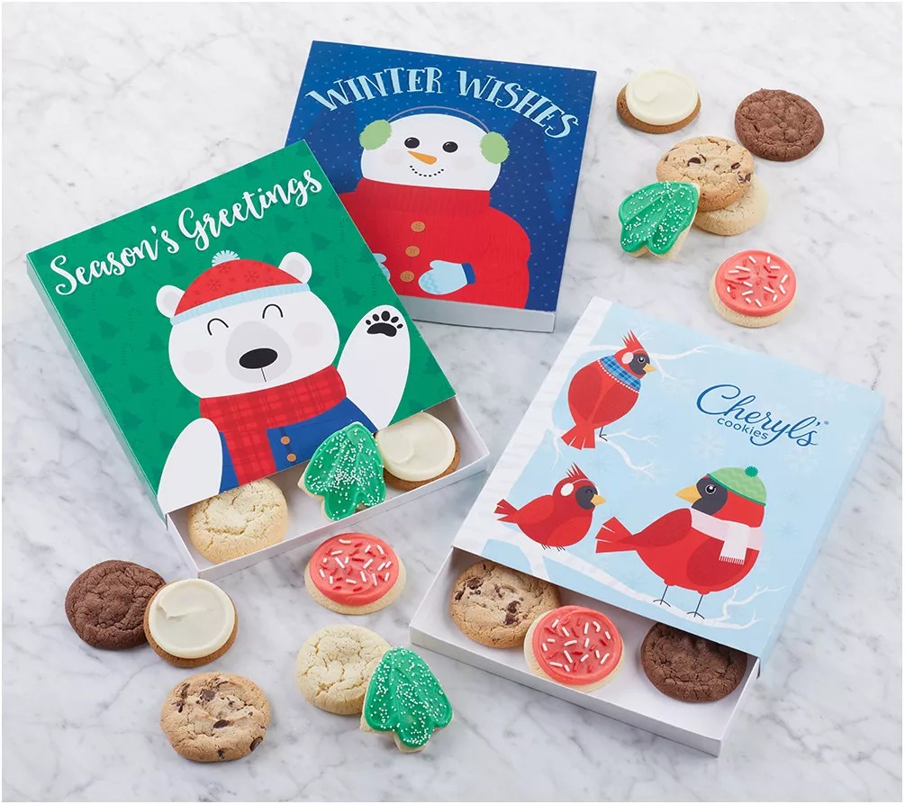 Cheryl's Set of 3 Holiday Gift Boxes