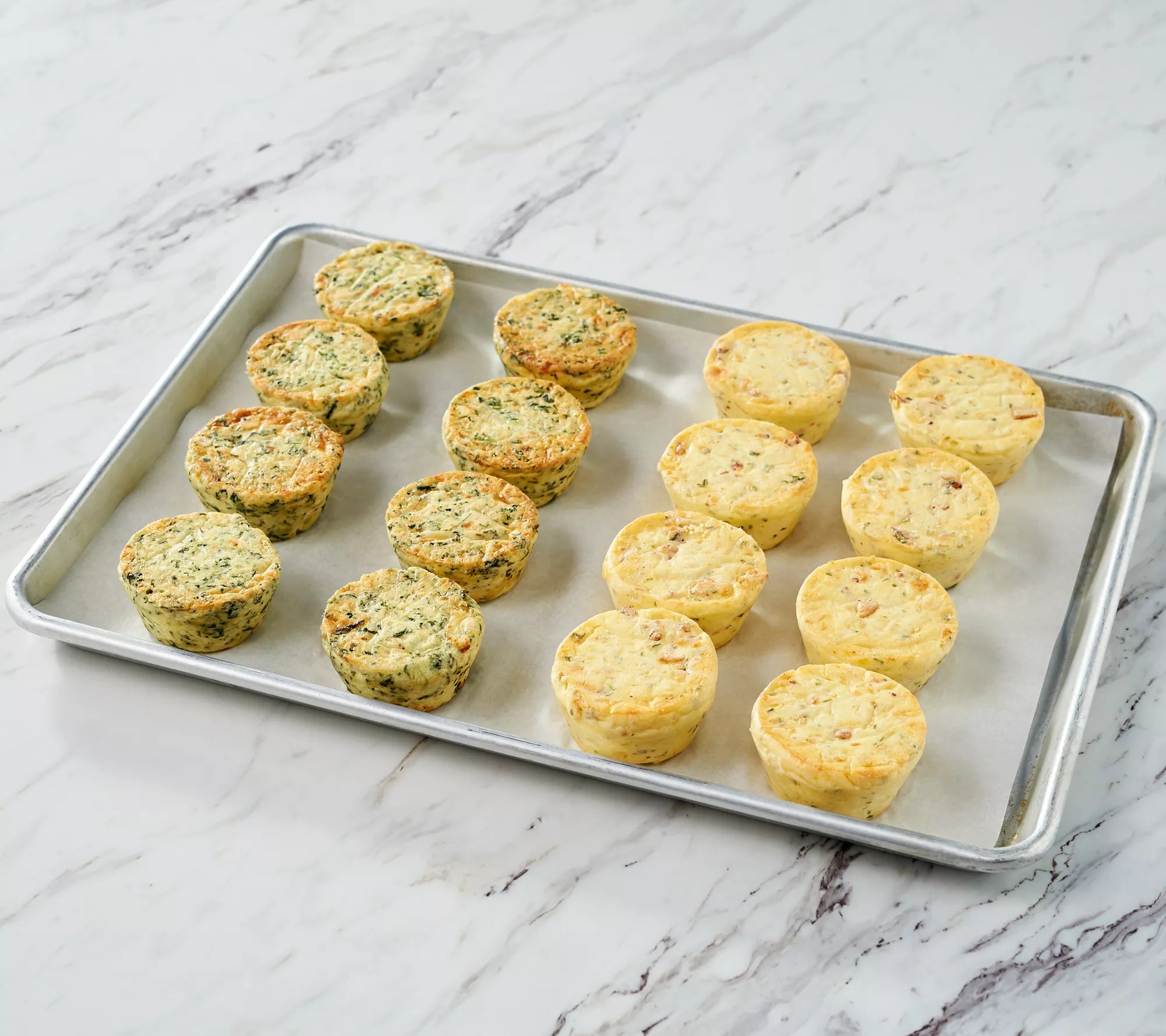 Oak Stove Kitchen (16) 3.5oz Crustless Quiche