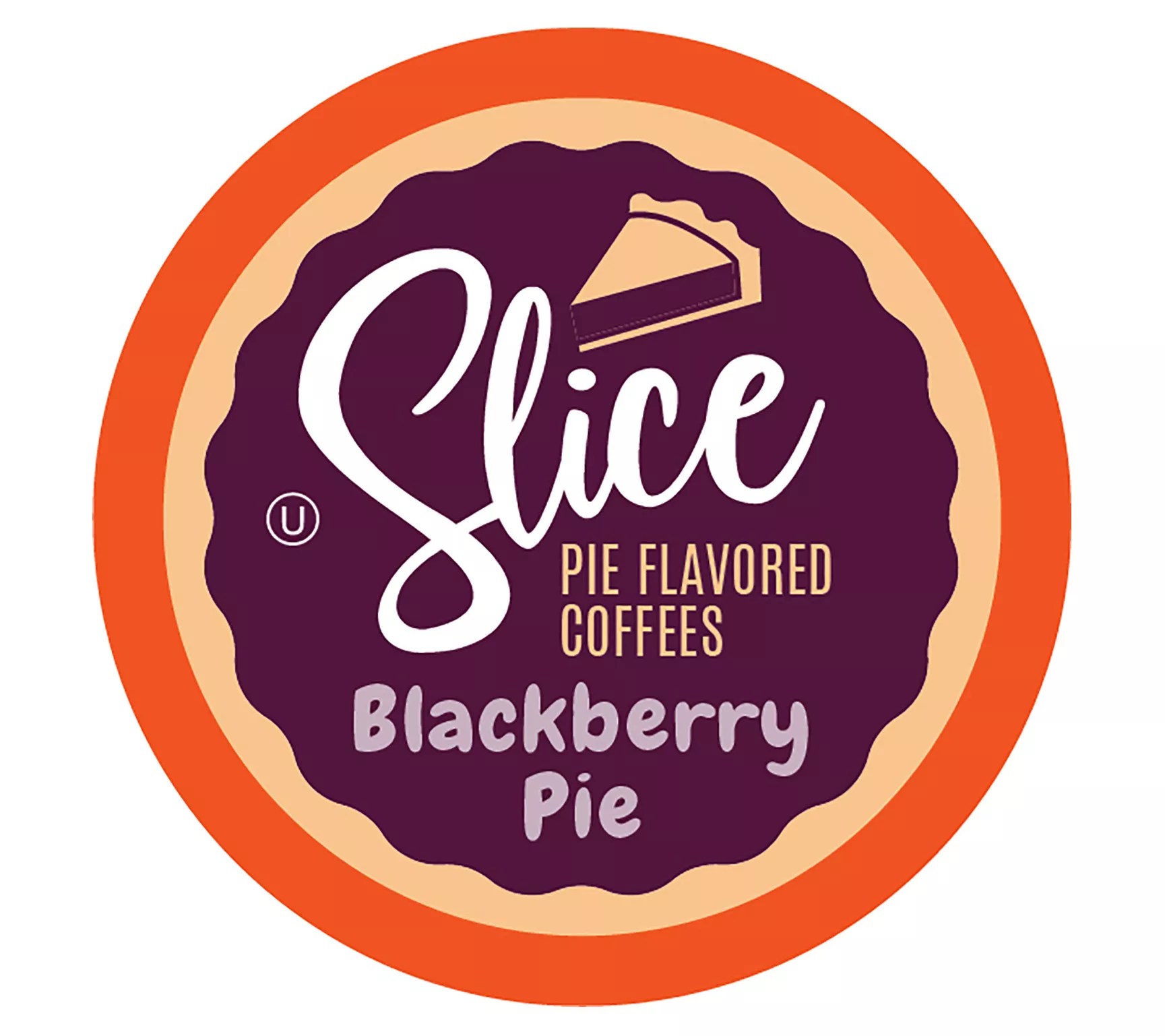 Slice 40Count Flavored Blackberry Pie Coffee Pods