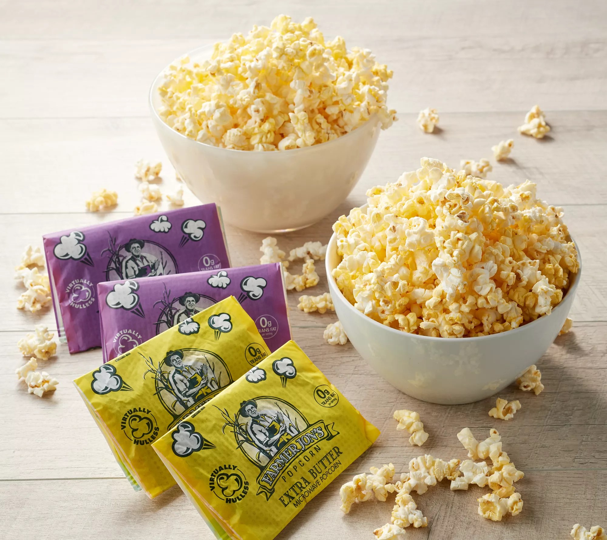 Farmer Jon's (12) 3.5oz Bags of Microwave Butter Popcorn