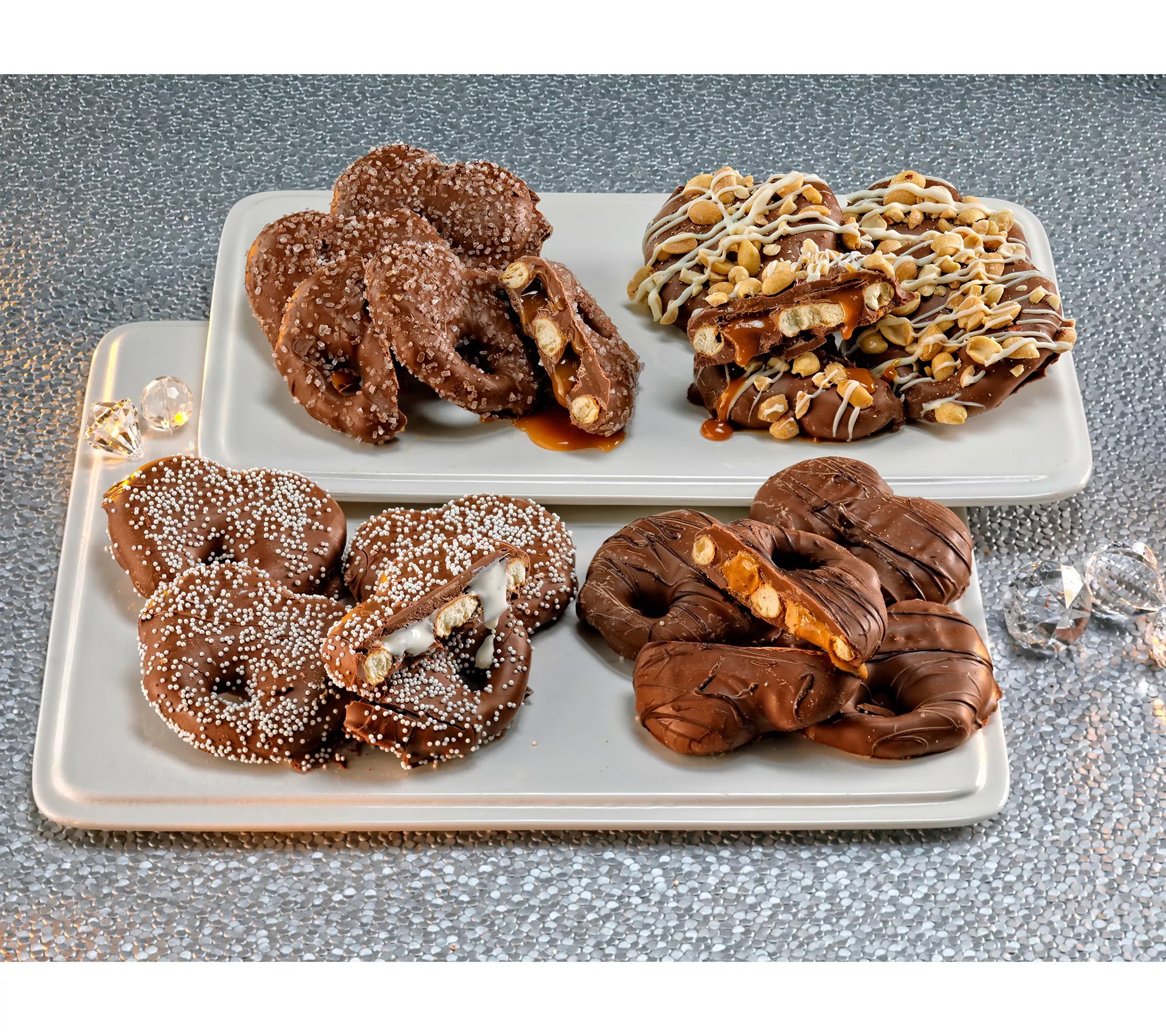 Landies Candies 16Piece Signature Favorites Stuffed Pretzels