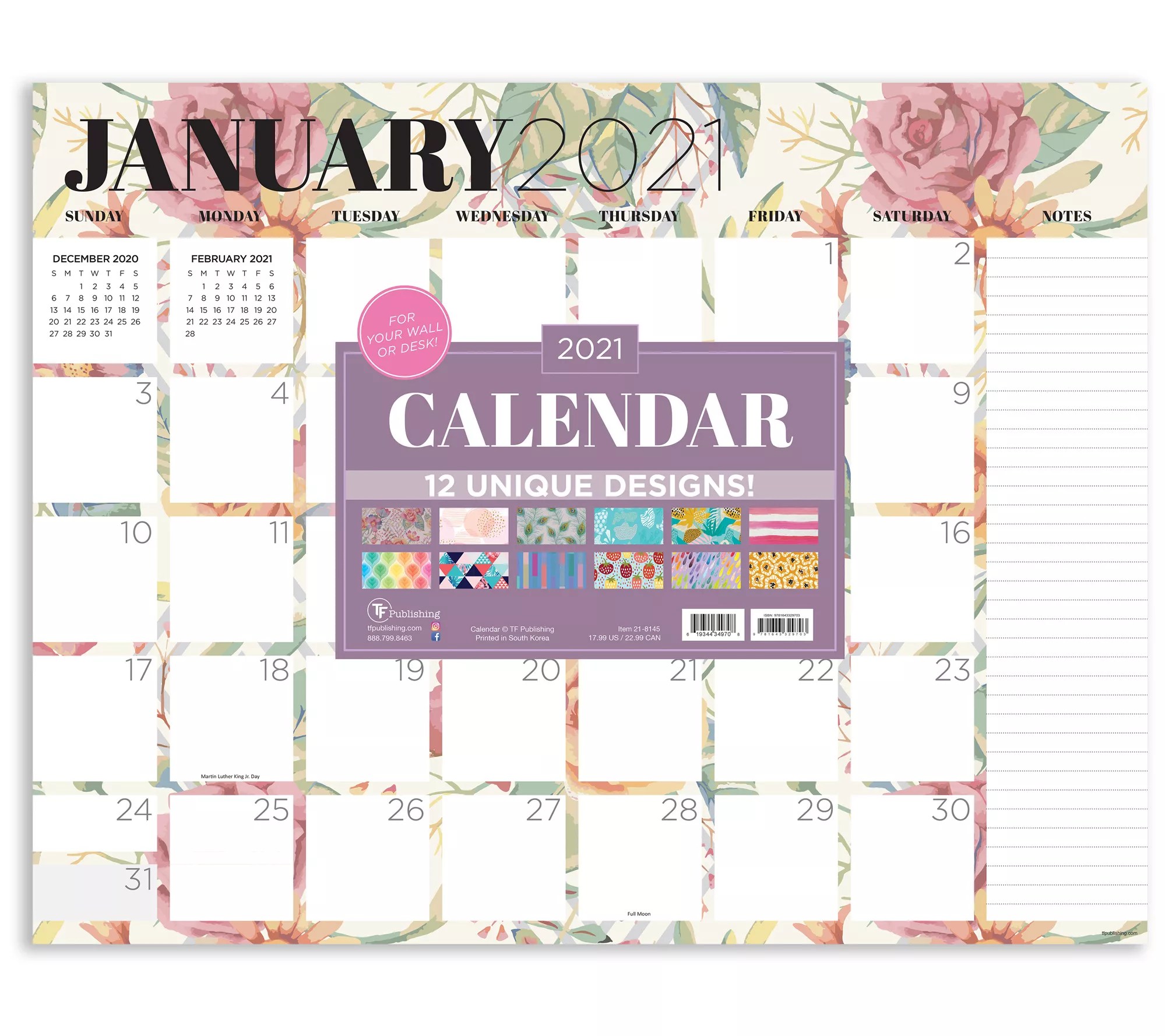 2021 Desk Pad Calendar