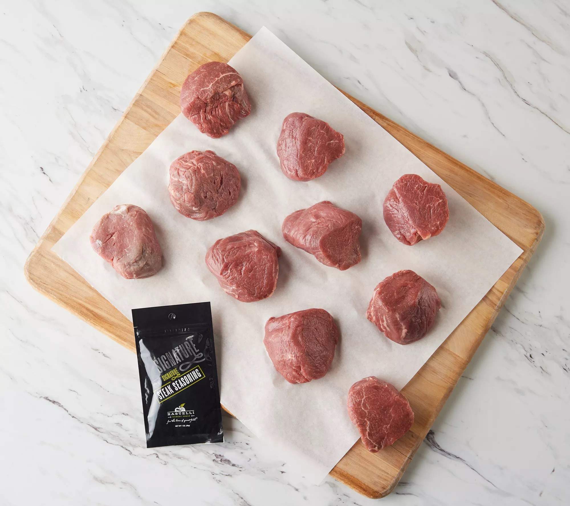 Rastelli's (10) 5oz Black Angus Filet Mignon Steaks