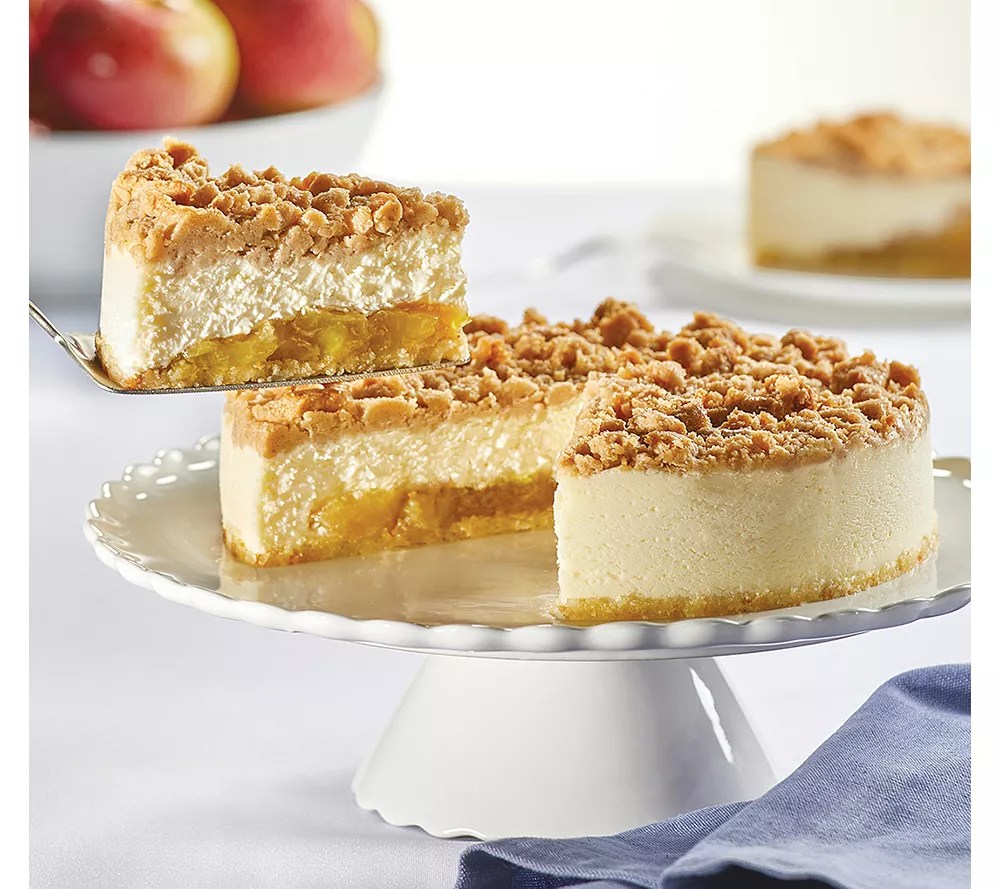 Junior's 8" Apple Crumb Cheesecake