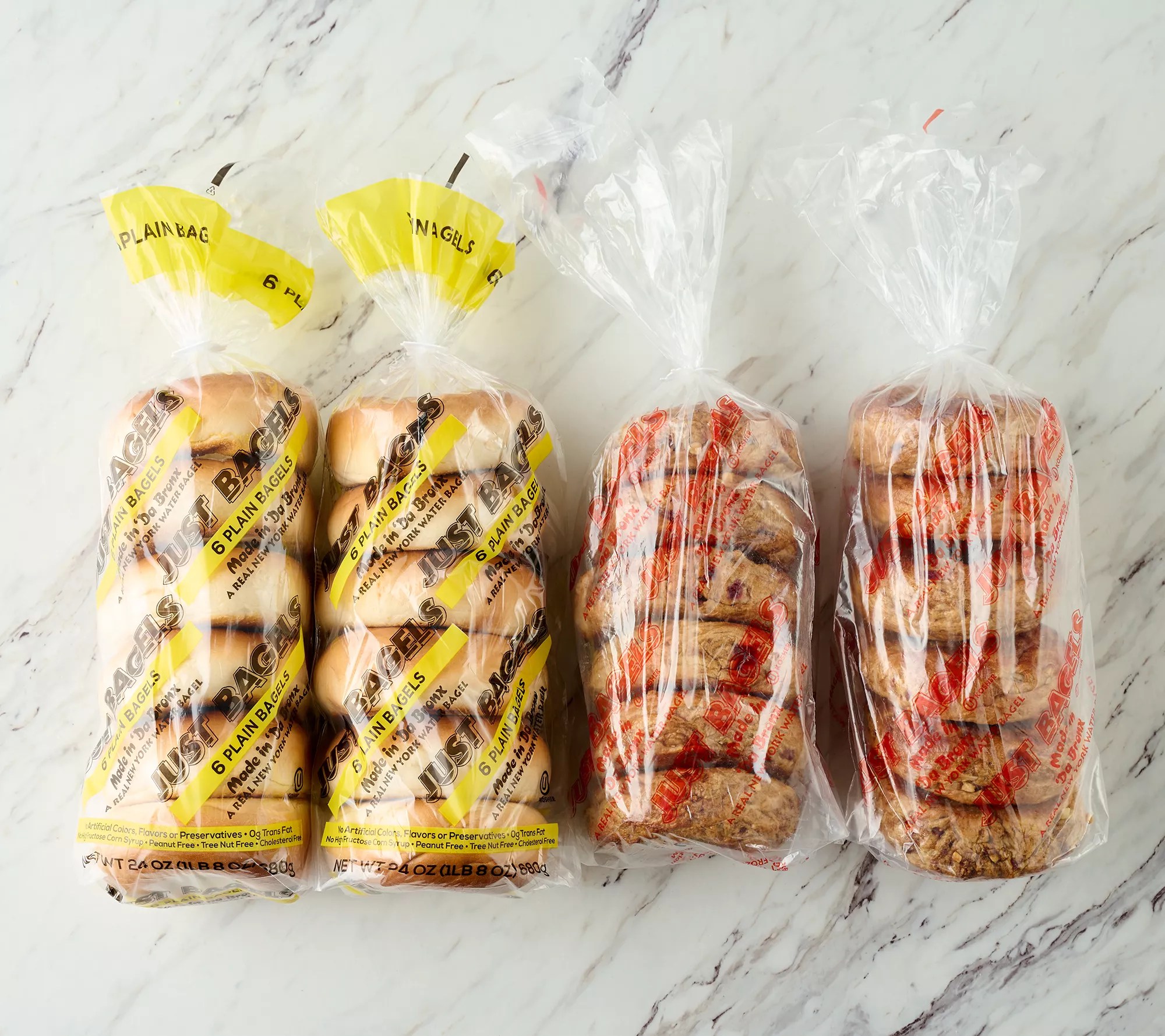 SH 11/4 Just Bagels (24) 4 oz NYC Holiday Sweet Cinnamon Bagels