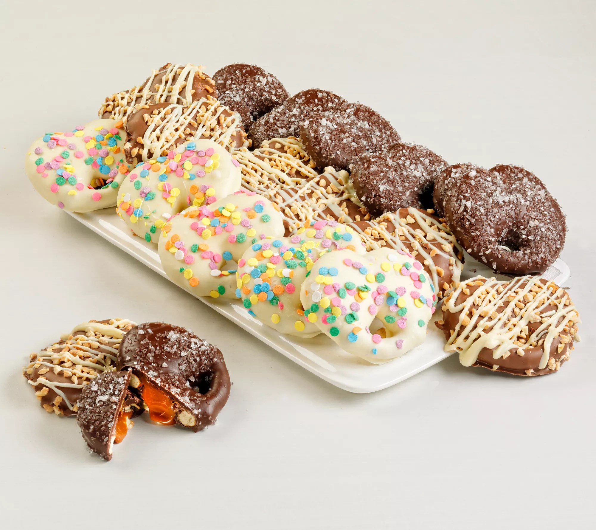 Landies Candies 18Piece Assorted Chocolate Pretzels