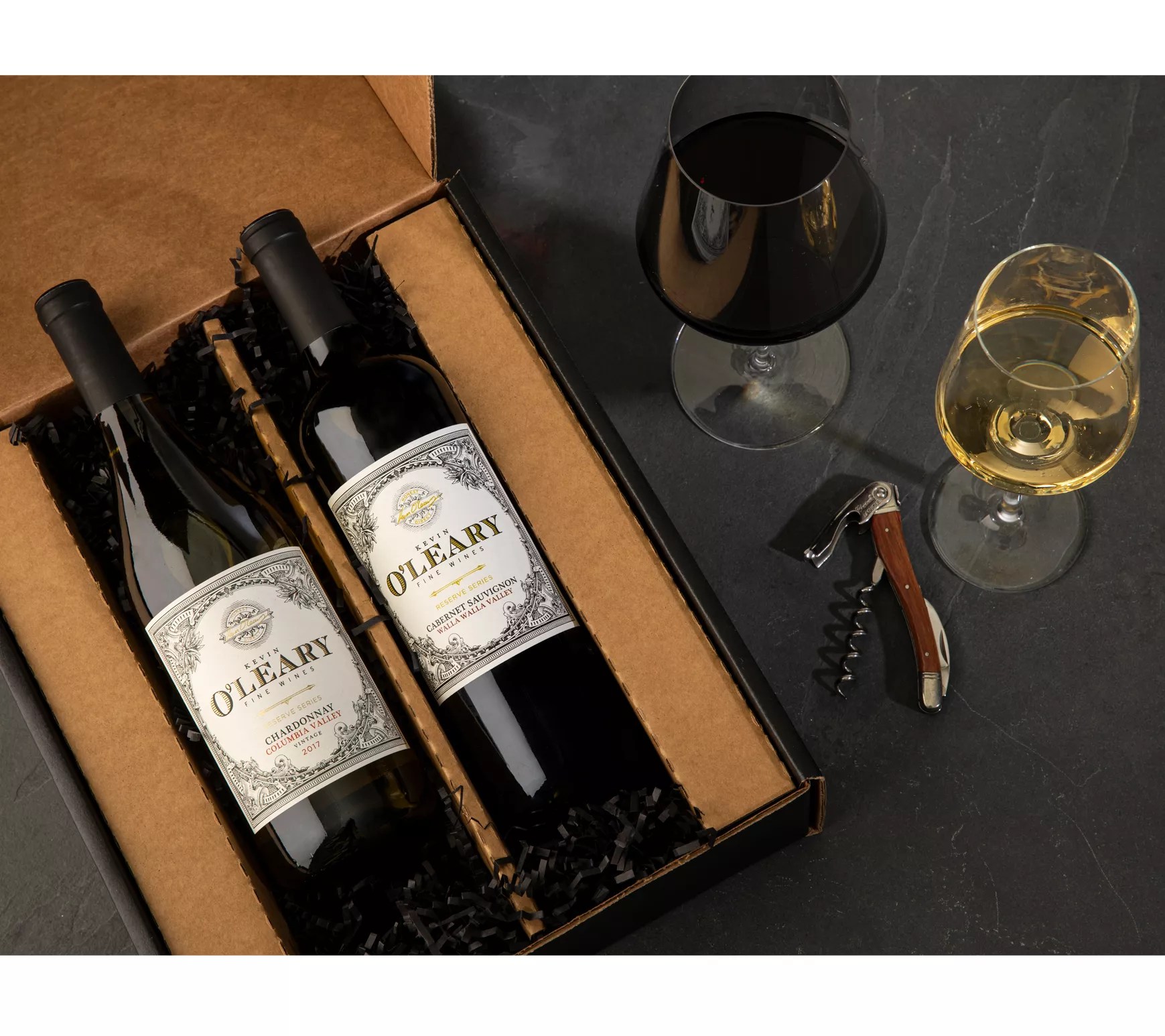 Vintage Wine Estates Kevin O'Leary Gift Box Reserve Wine Set