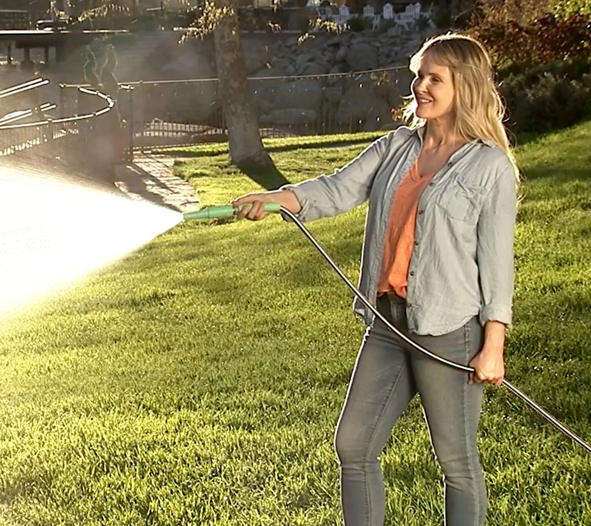 Bernini NoKink Metal Garden Hose Lite w/ Easy Grip