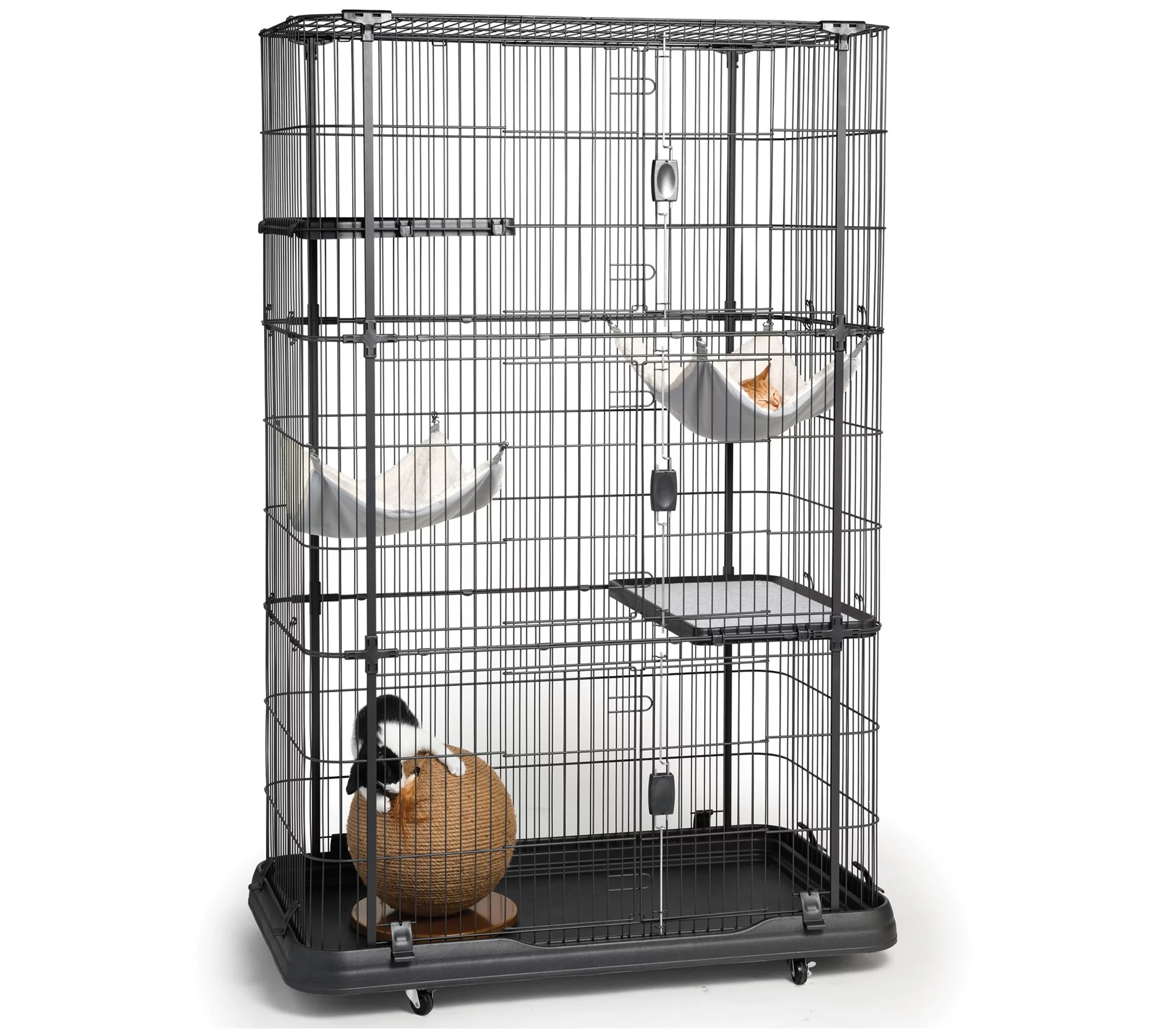 Prevue Pet Products Premium Cat Home with 4 Levels 7500