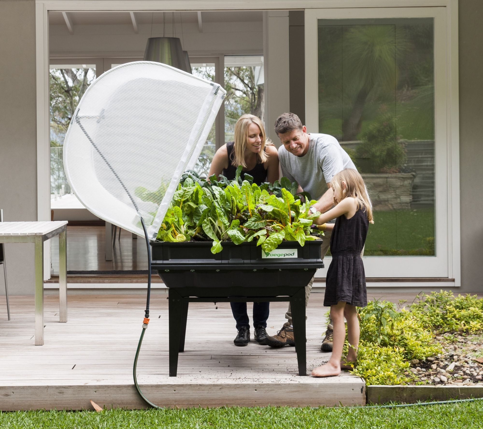 "As Is" Vegepod Self Watering Raised Garden Bed with Cover