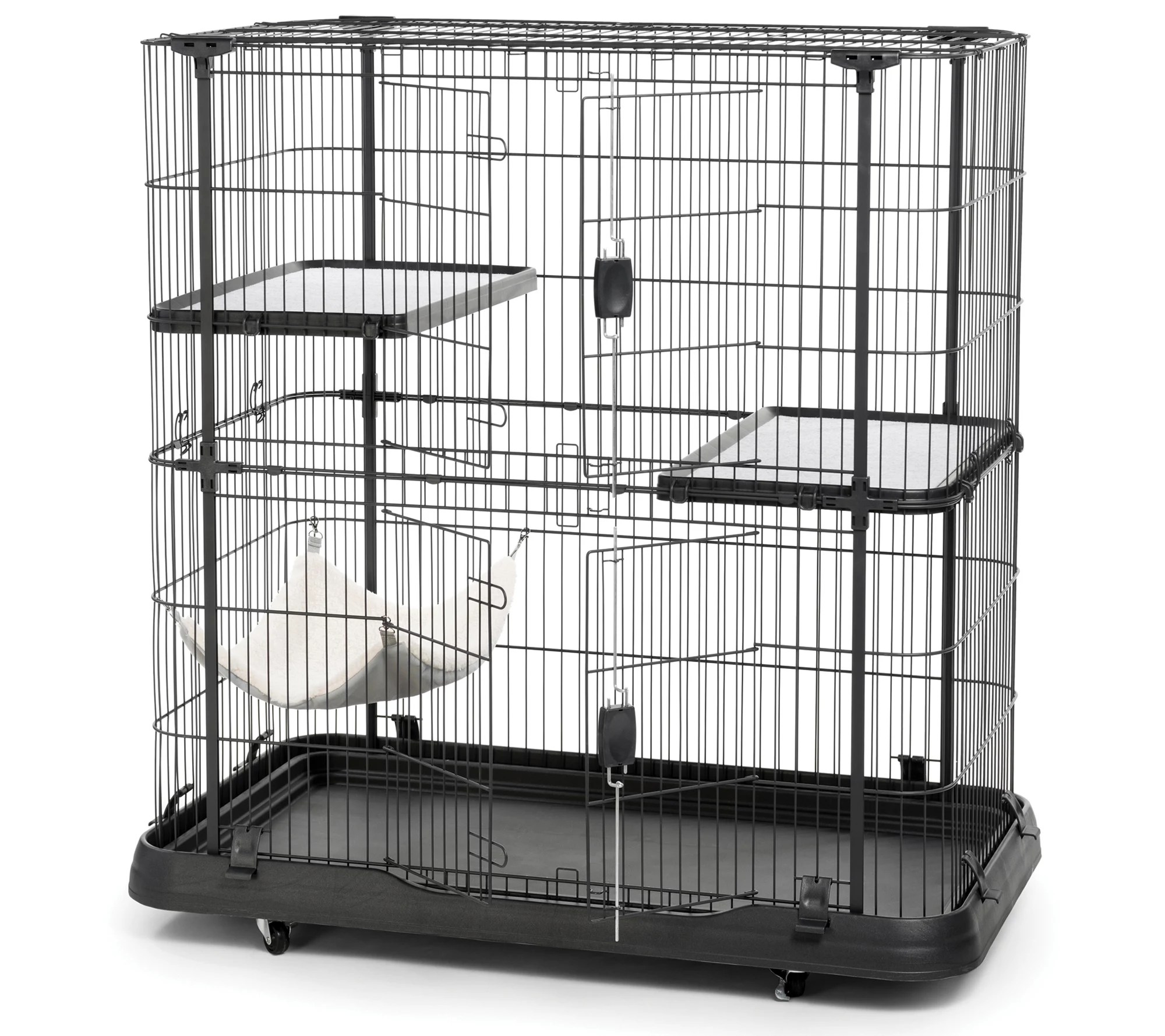 Prevue Pet Products Deluxe Cat Home with 3 Levels 7501