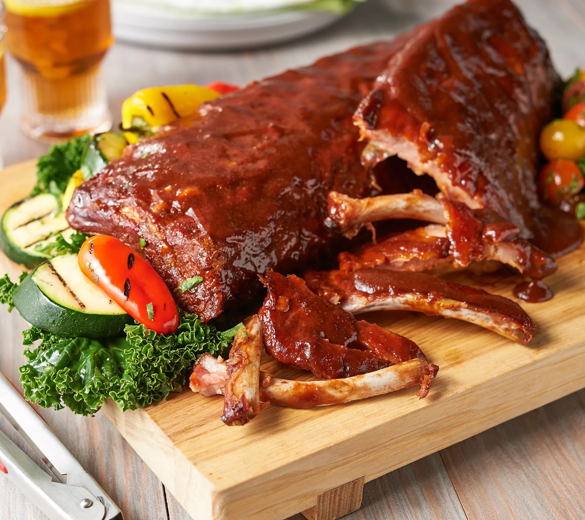 Corky's BBQ (5) 1.75lb Baby Back Ribs AutoDelivery