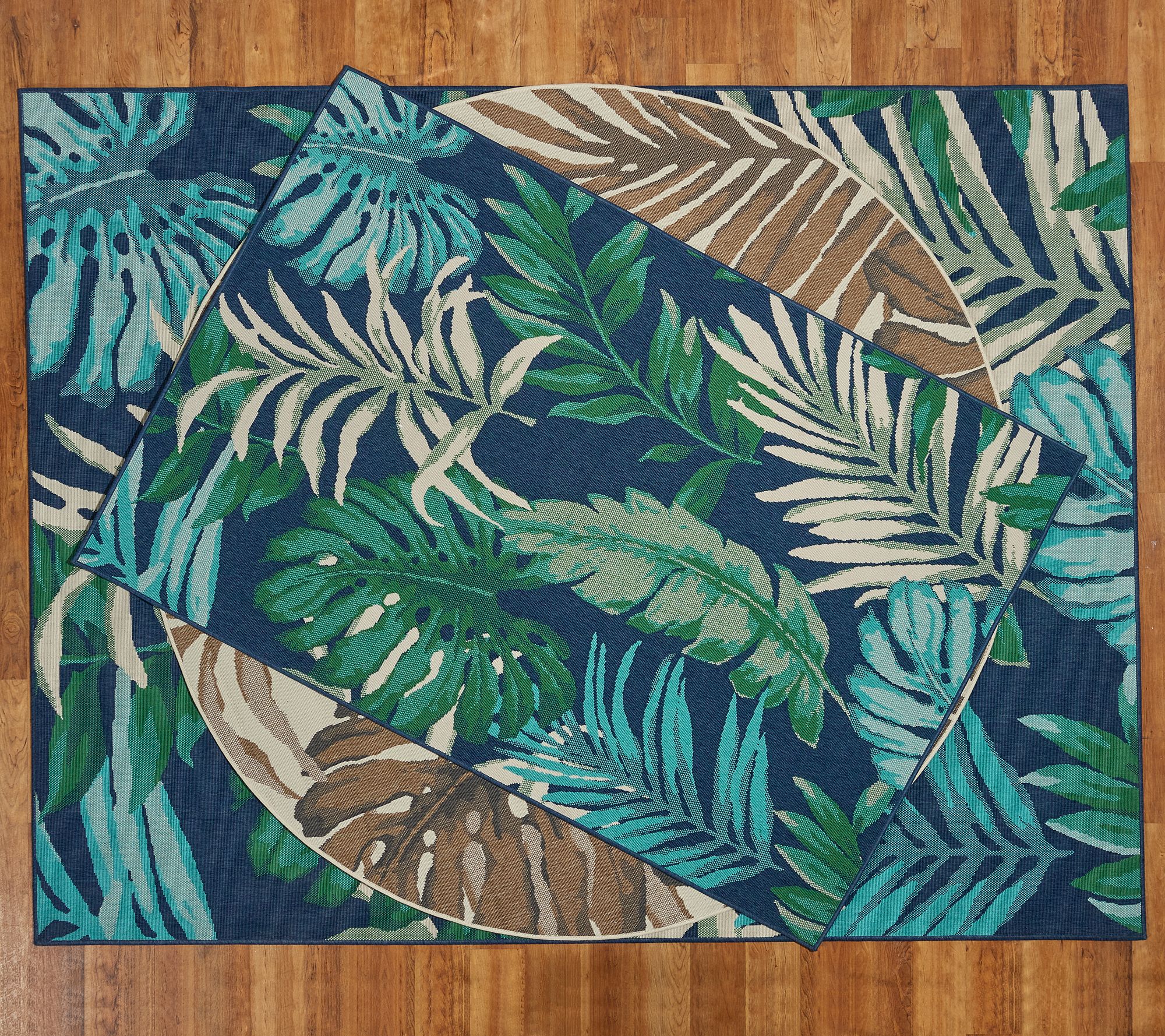 Tommy Bahama Palm Leaves Indoor/Outdoor Rug