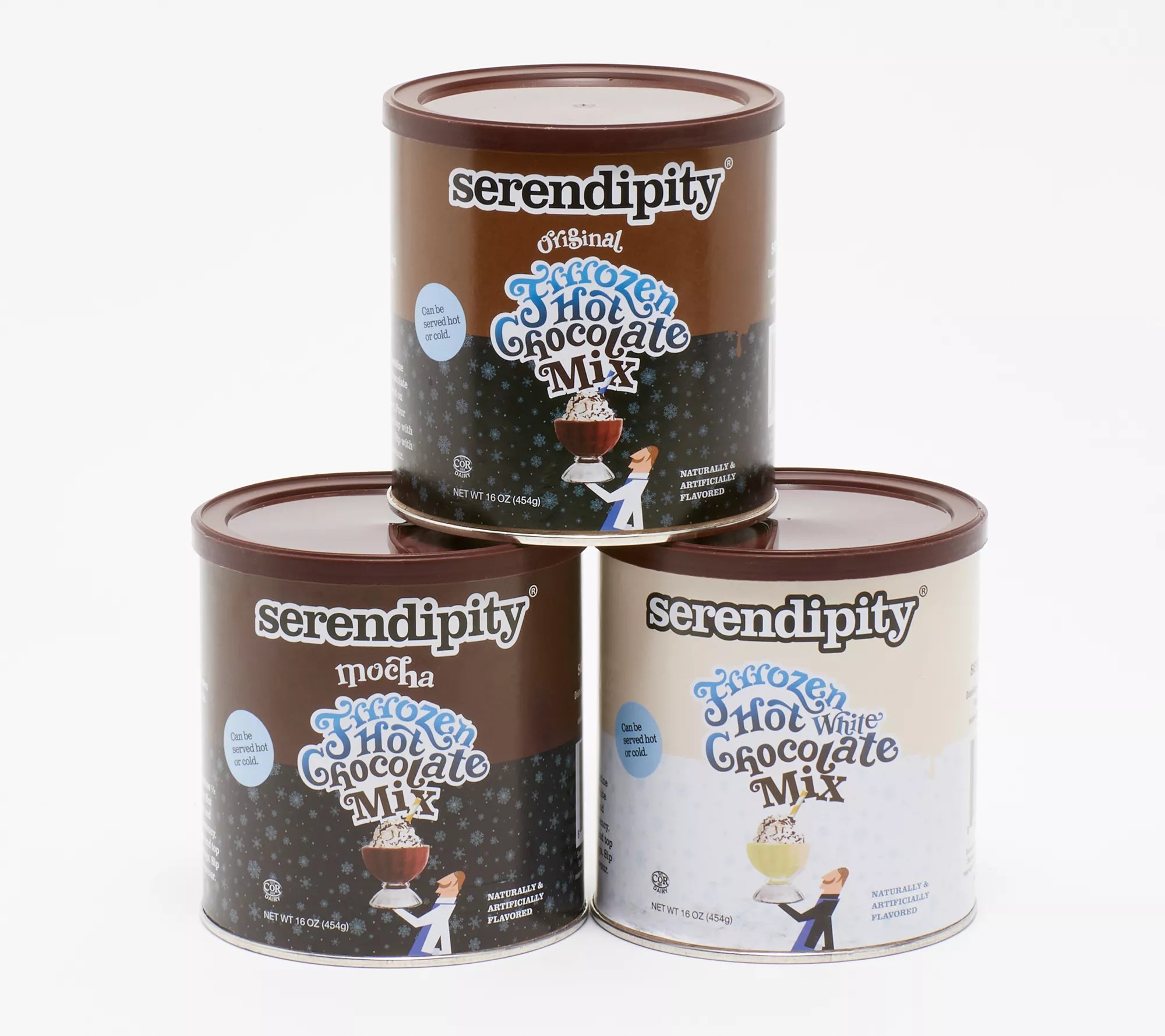 Serendipity 3 (3) 16oz. Canisters Frozen Hot Chocolate
