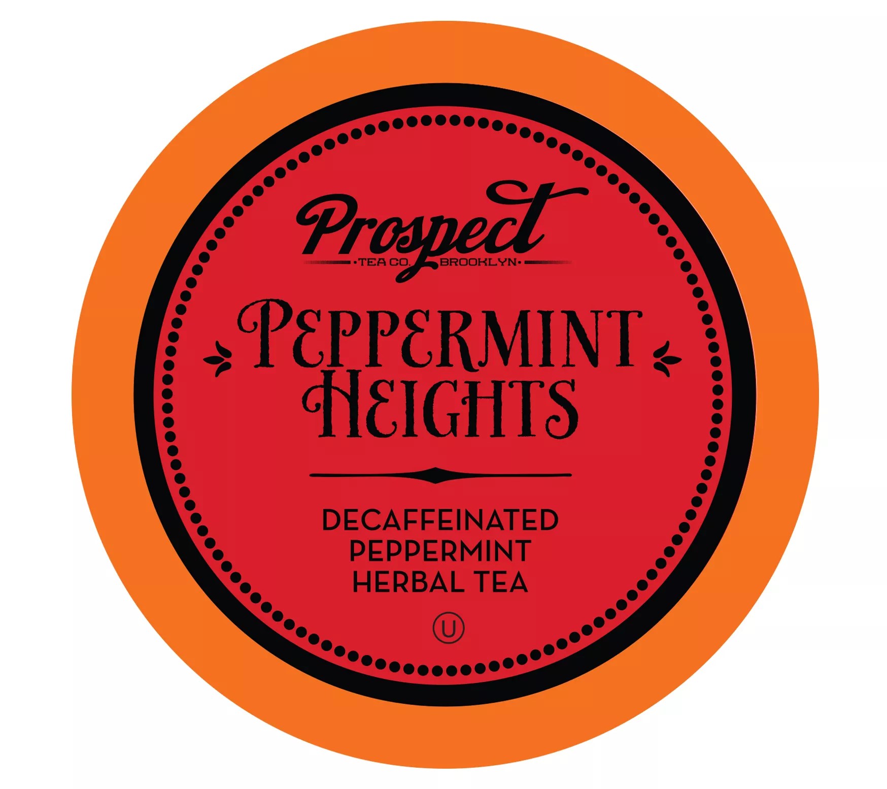 Prospect Tea Co. 40Count Peppermint Heights He rbal Tea Pods