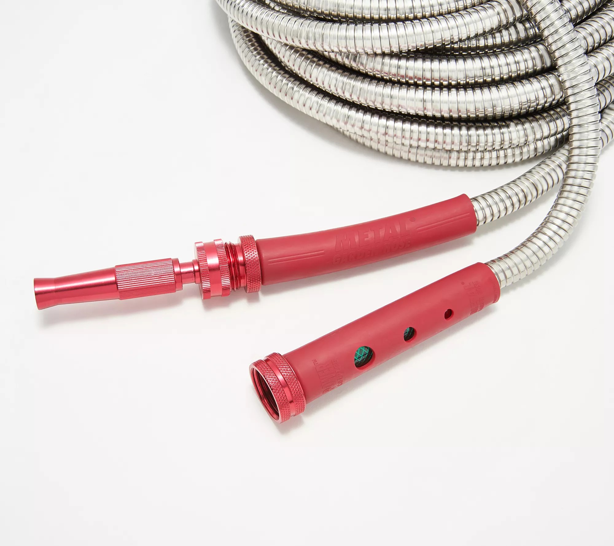 Bernini Pro Series 75' Metal No Kink Hose w/ Aluminum Nozzle