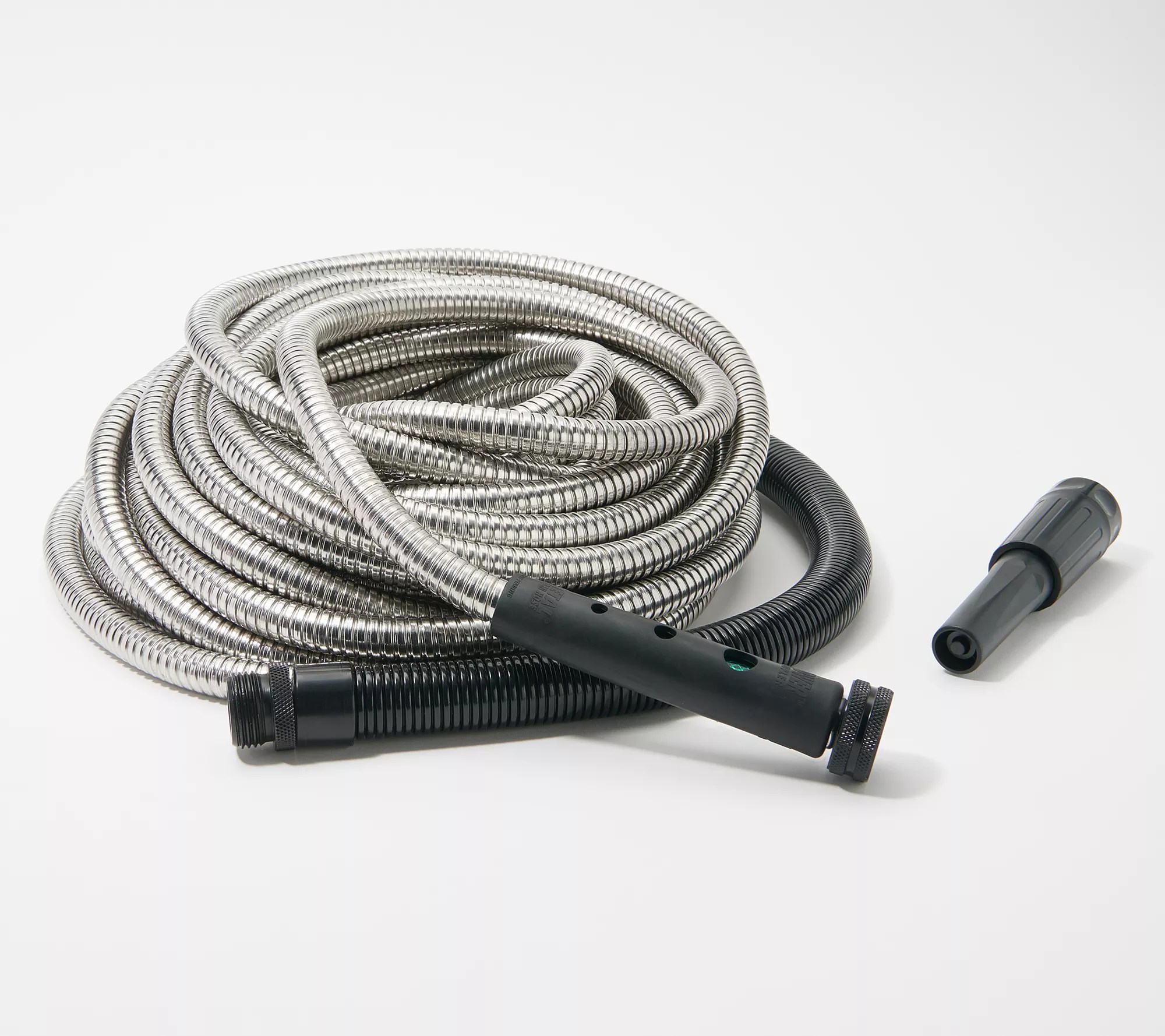 (QVC) Bernini No Kink Metal Hose with Memory Flex End