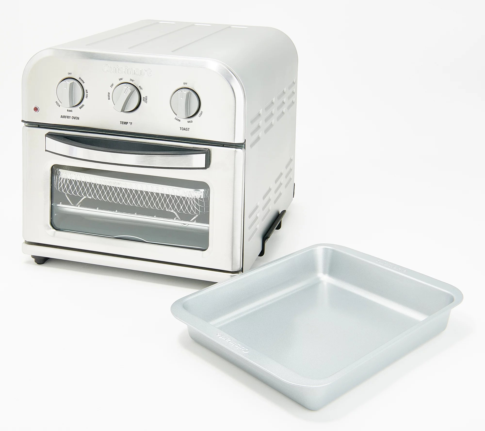 Cuisinart 6in1 Compact AirFryer Toaster Oven w/ Cake Pan