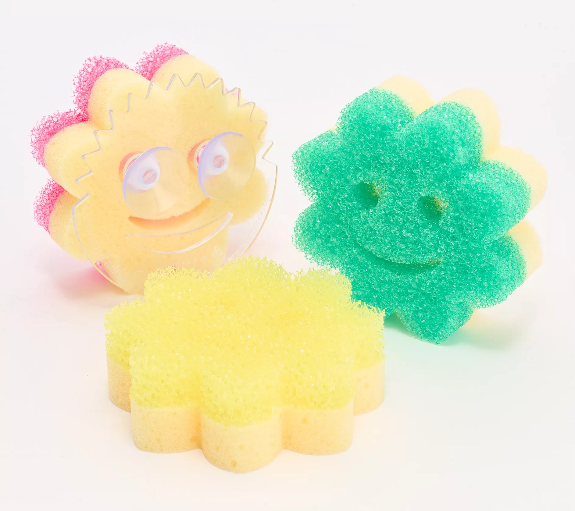 Scrub Mommy Power Flower with Caddy Bundle