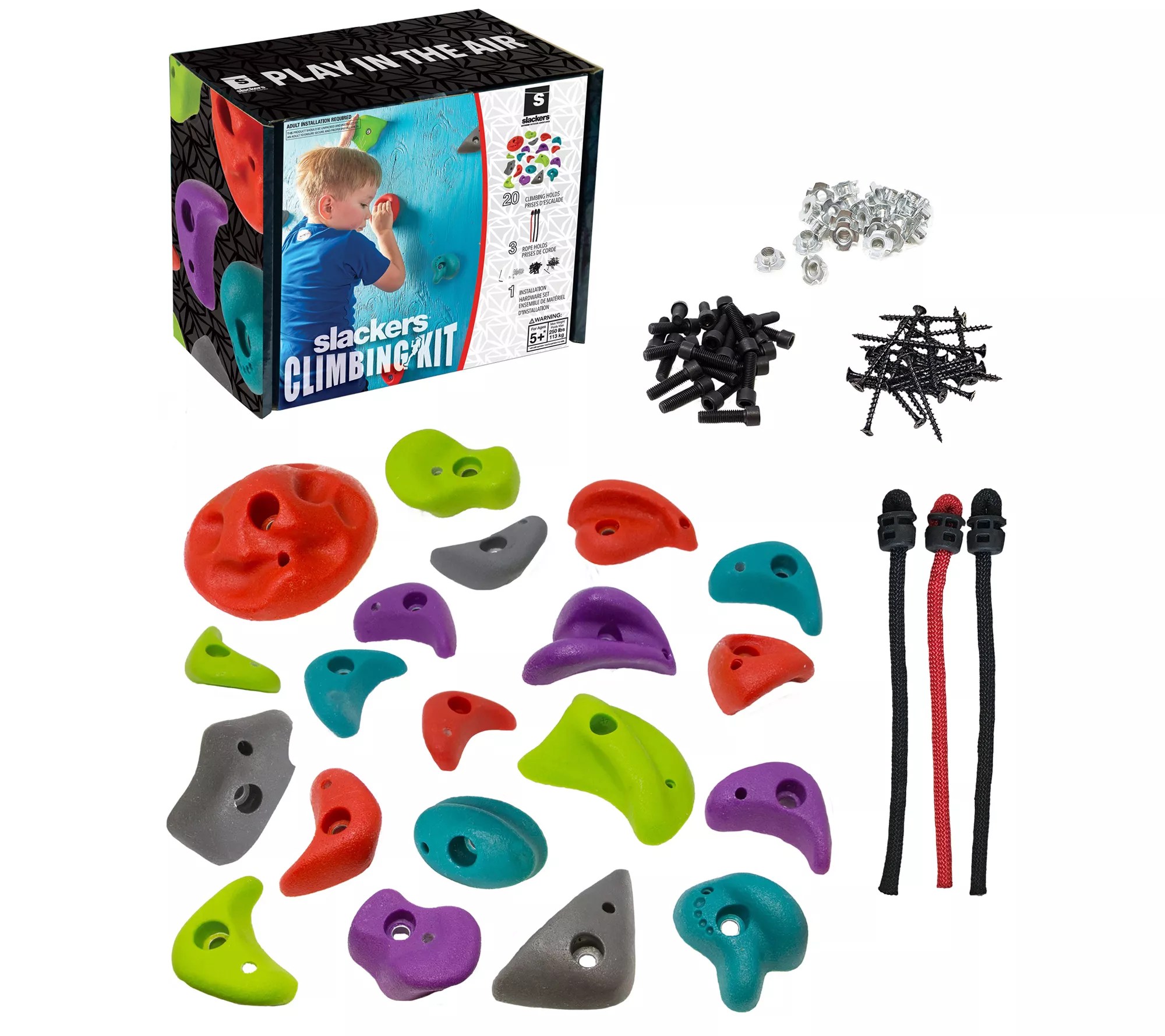 Slackers 22Piece Rock Climbing Kit