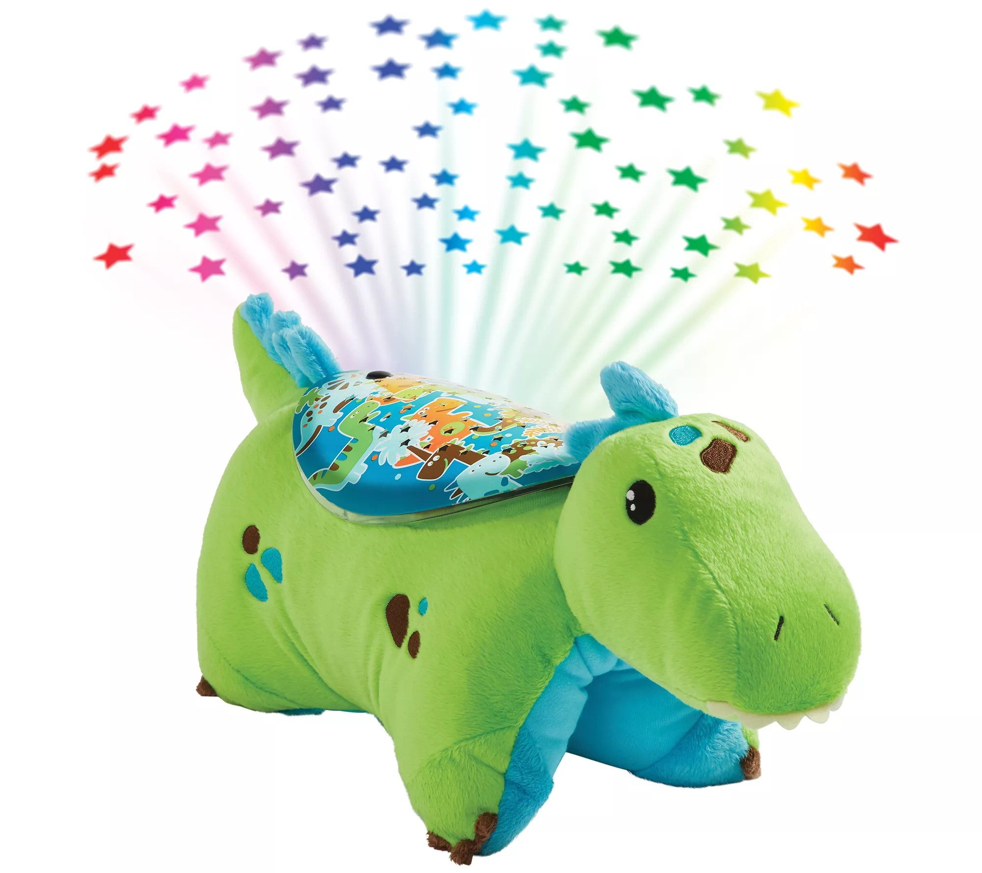 Pillow Pets Green Dinosaur Sleeptime Lites