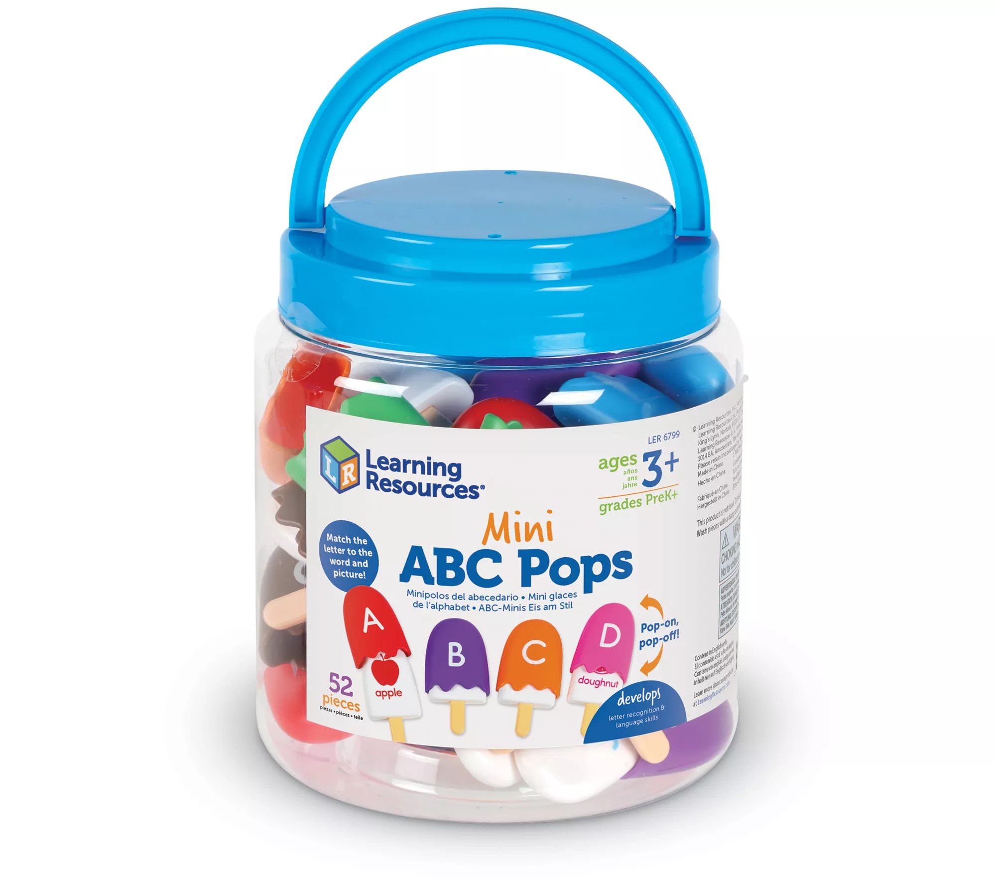 Learning Resources Set of 26 Mini Pop Fine Moto r Toys