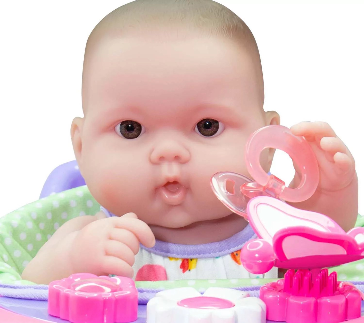 JC Toys Lots to Love Babies 14" Baby Doll and Walker Gift Set