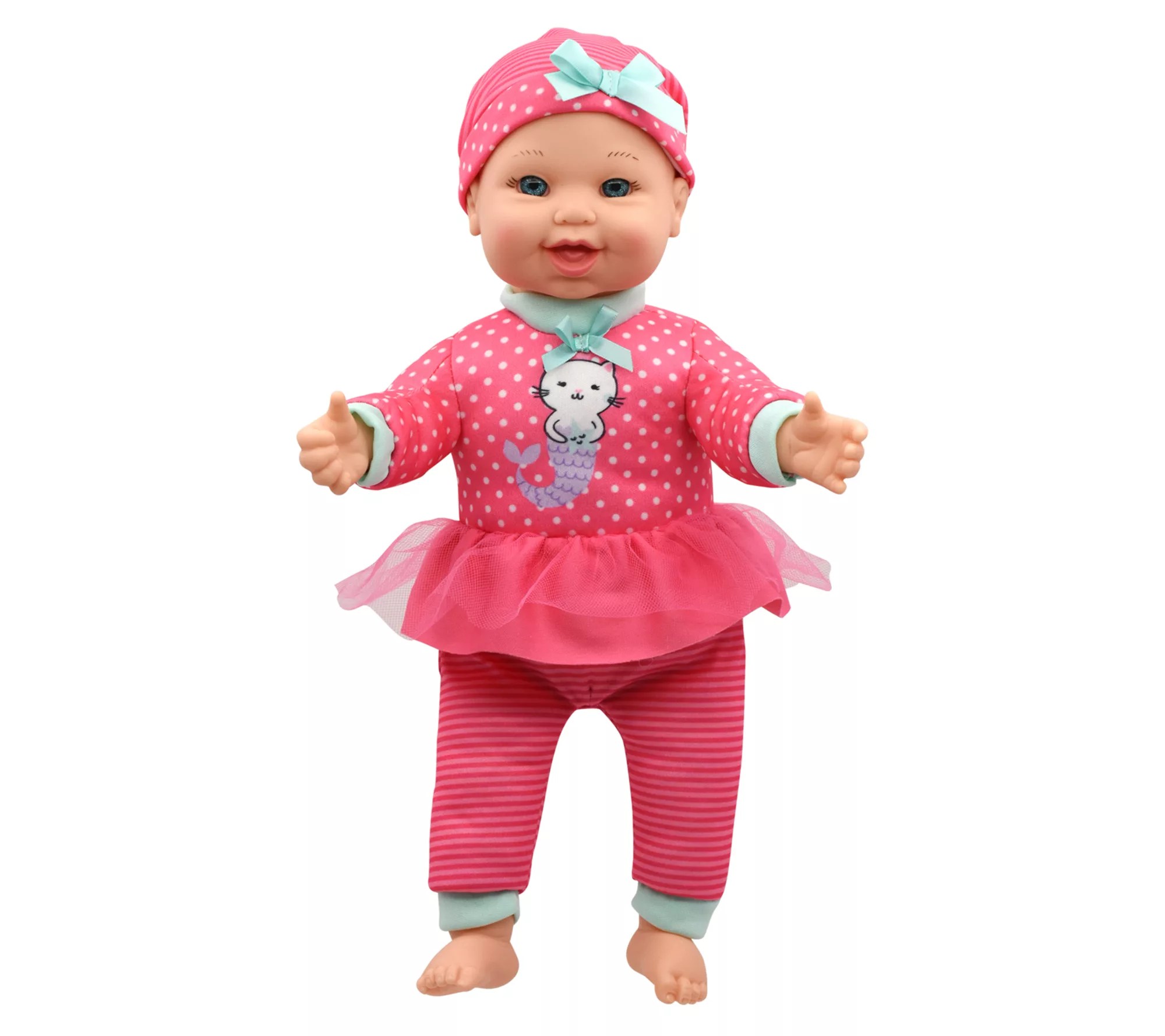 Little Darlings Toy Talking Baby Doll with 6 Sounds