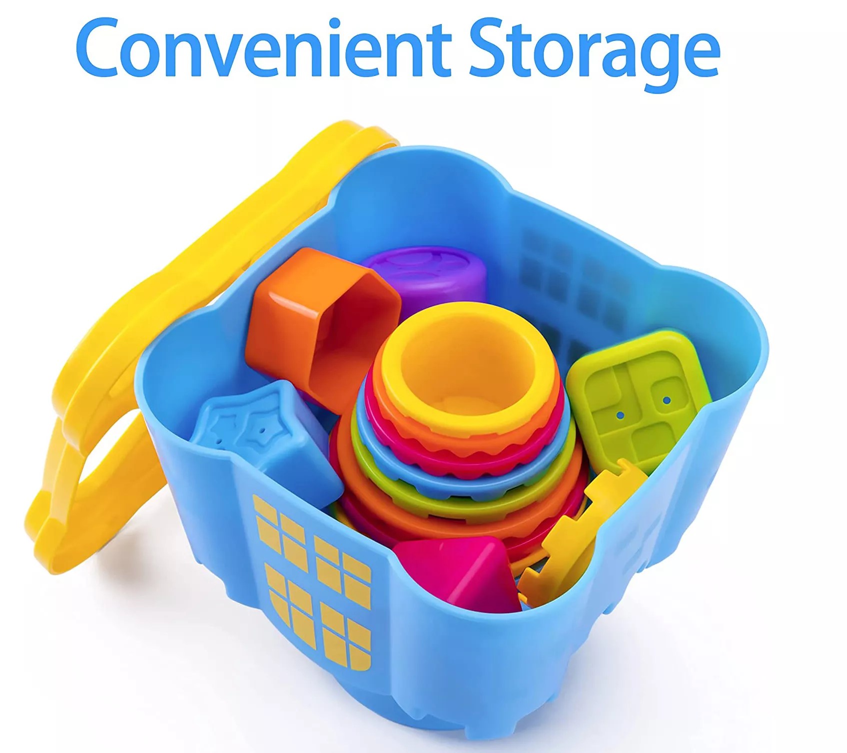 iPlay, iLearn Baby Stacking Toys Toddler Nesting Stack Cups