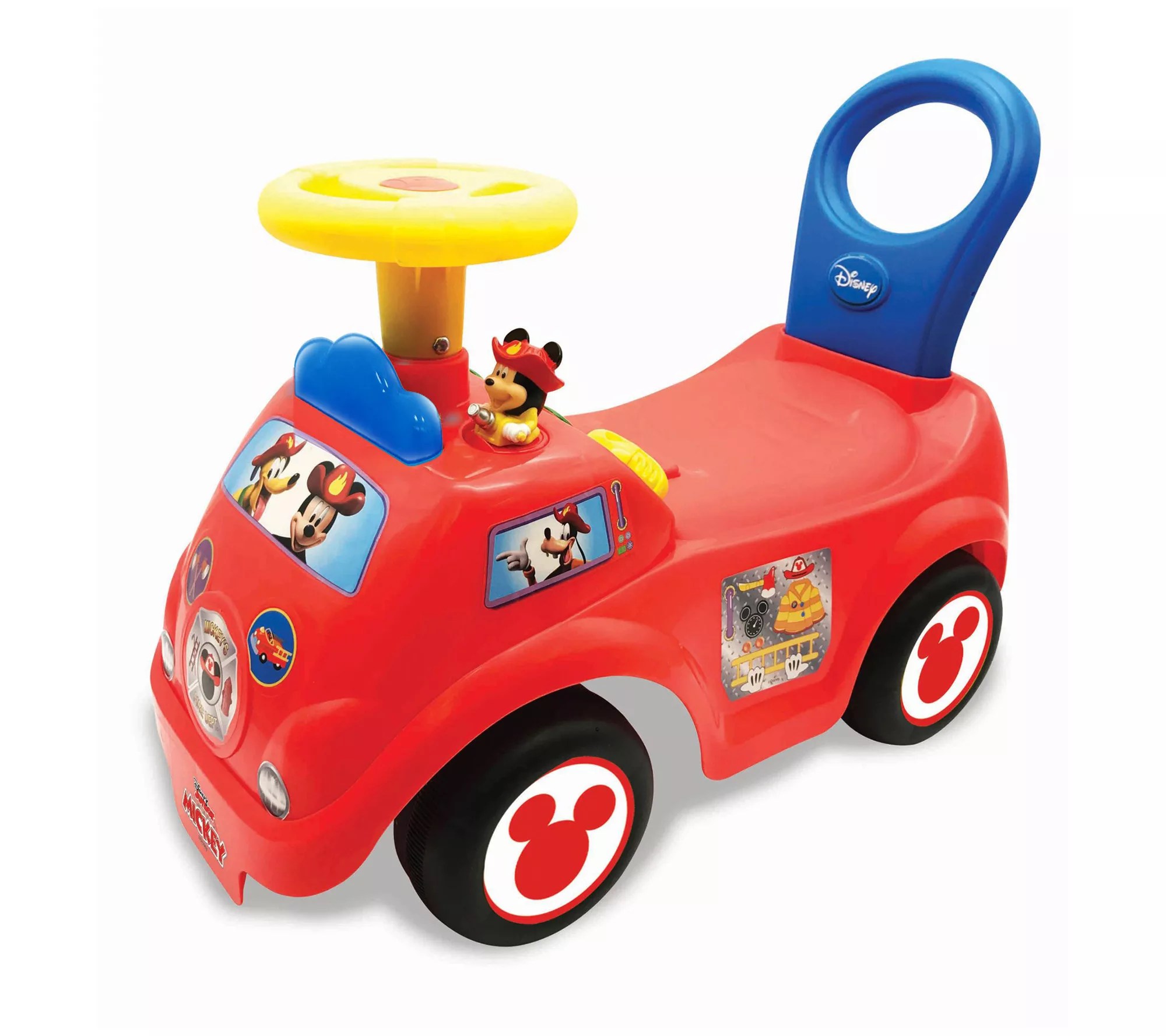Kiddieland Toys Limited Mickey Fire Engine RideOn