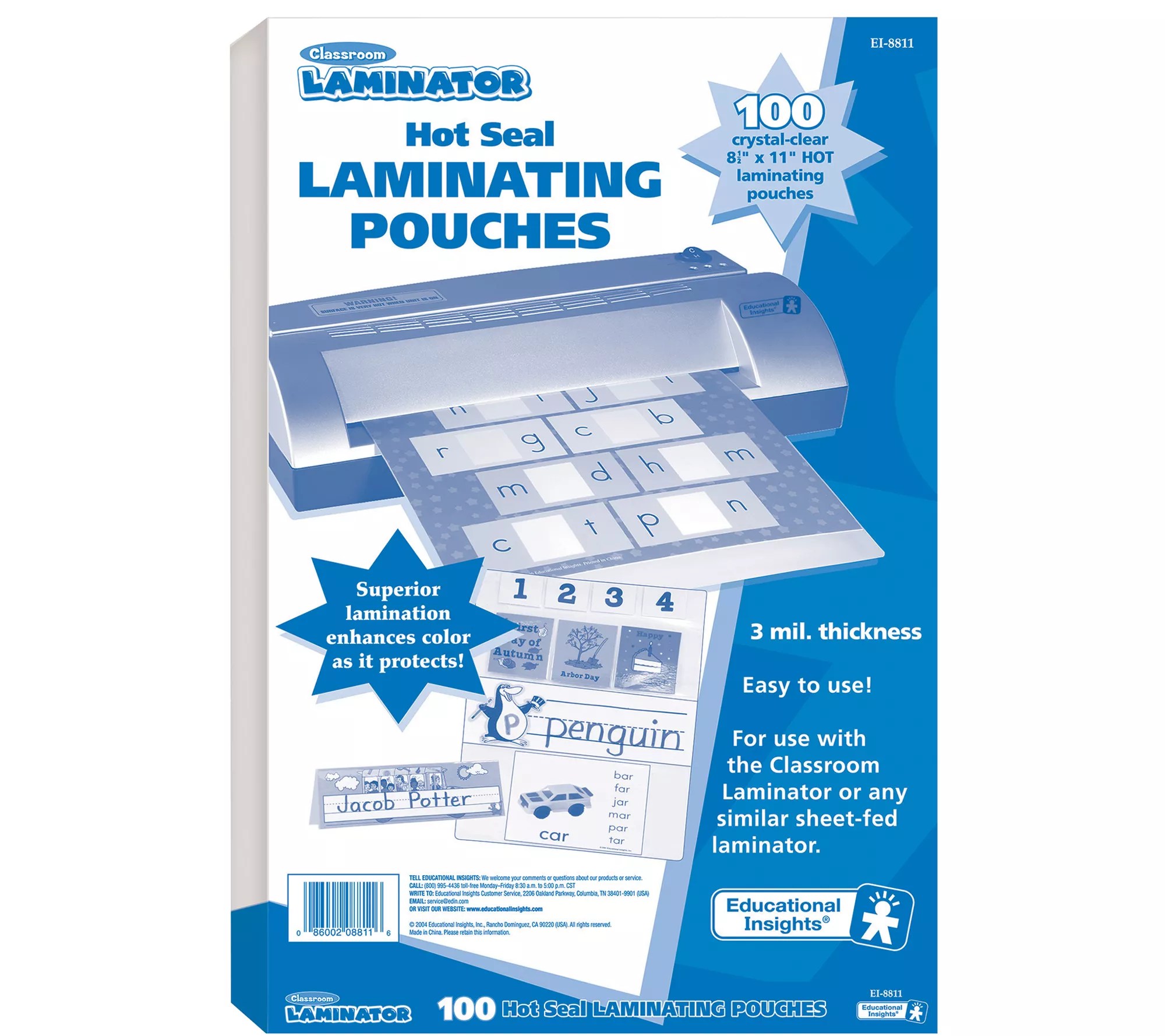 Educational Insights Classroom Laminating Pouches