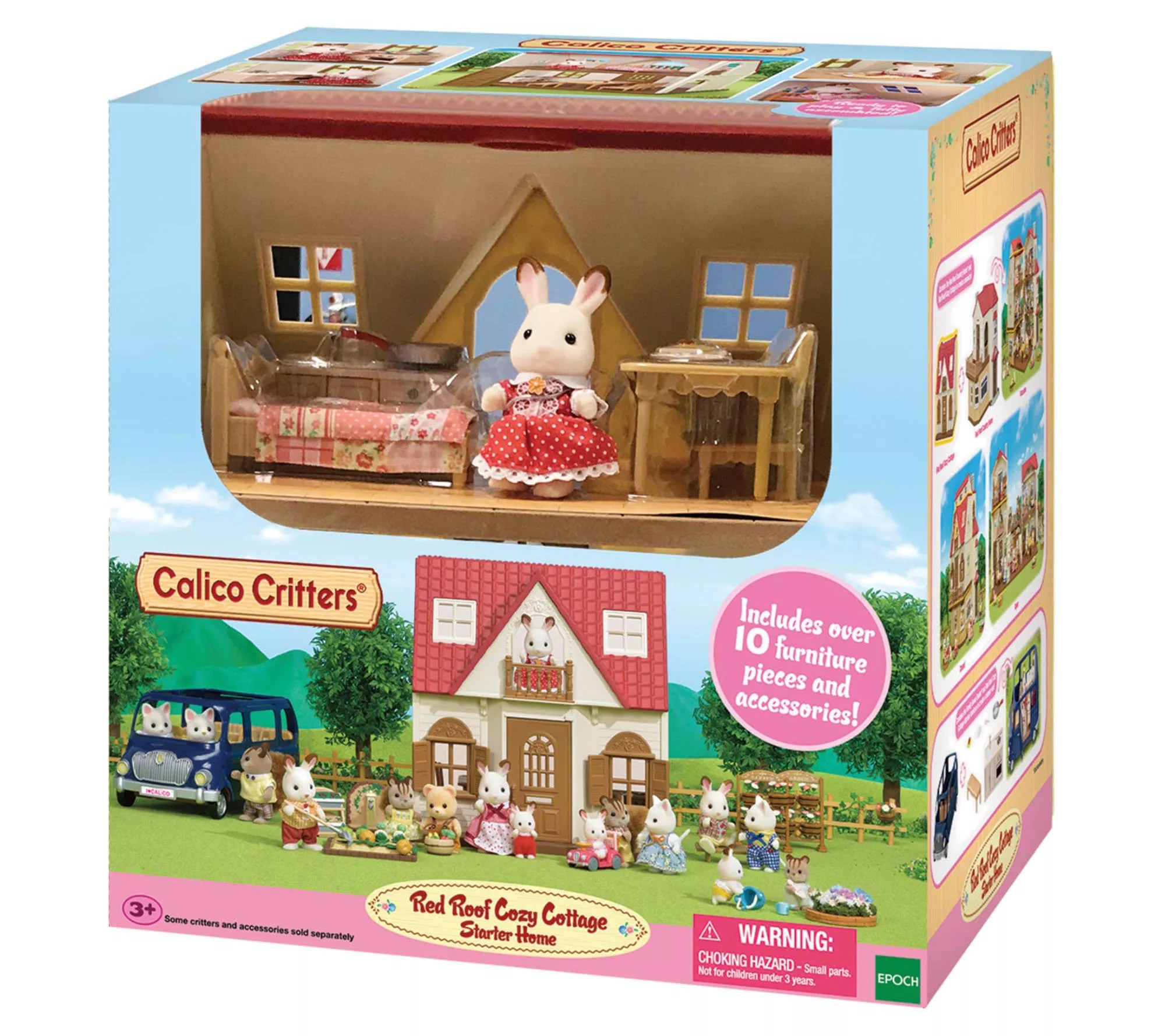 Calico Critters Red Roof Cozy Cottage