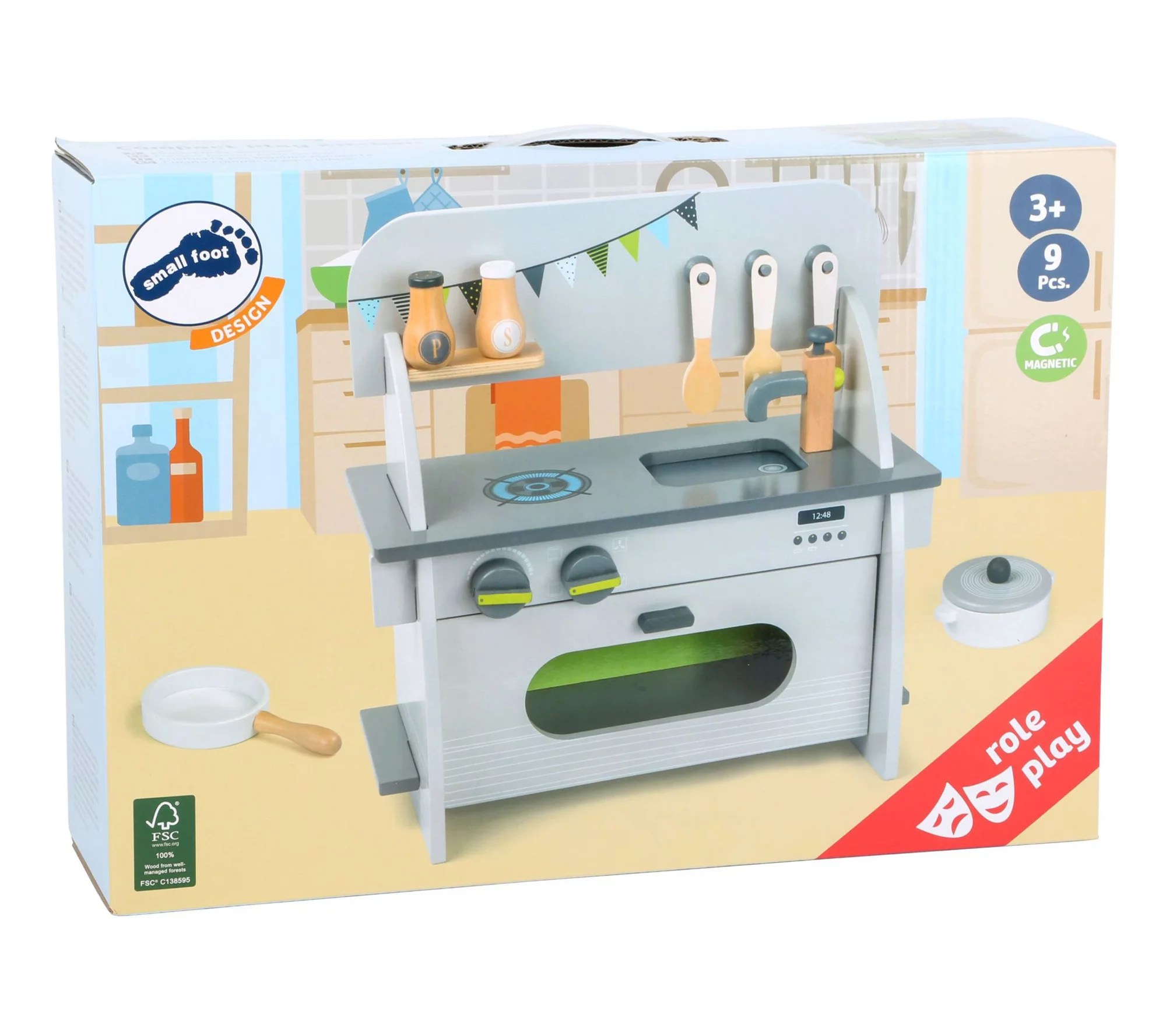 Small Foot Wooden Toys Playworld Collection Play Kitchen