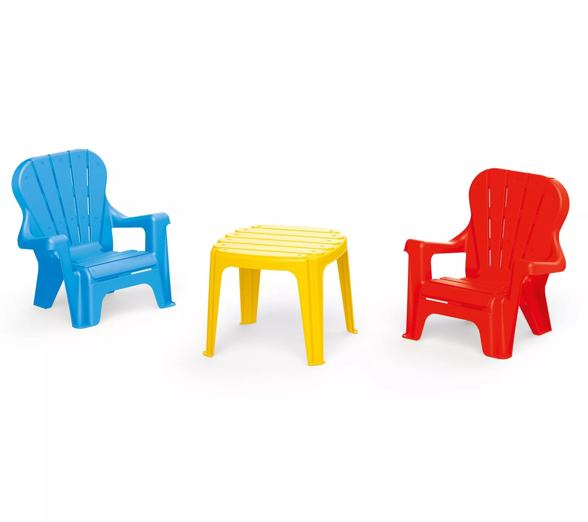 Dolu Toys Childrens' Plastic Table and Chairs Set