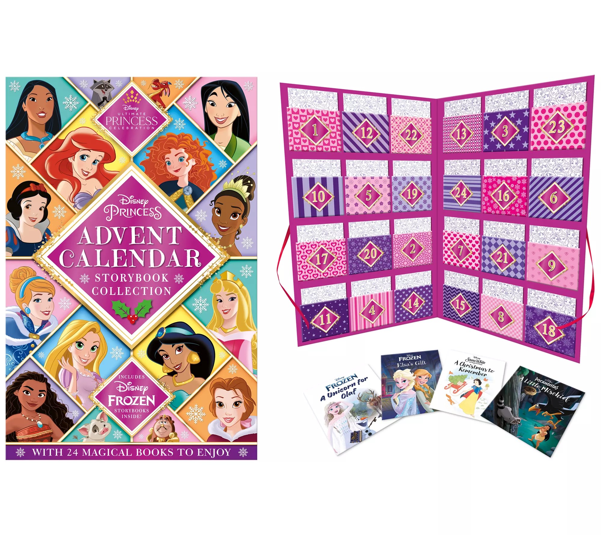 Licensed Storybook Advent Calendars with 24 Books(06)